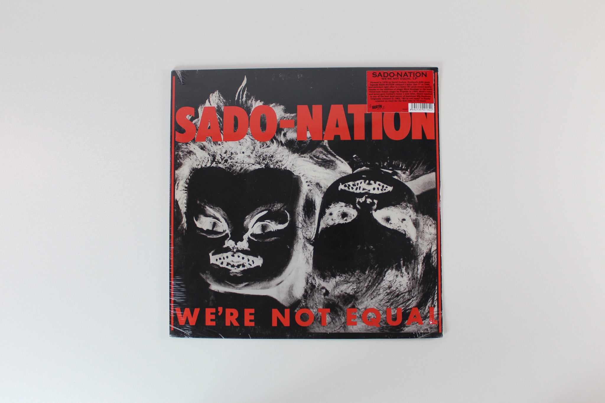 Sado-Nation - We're Not Equal on Radiation Reissues Reissue Sealed