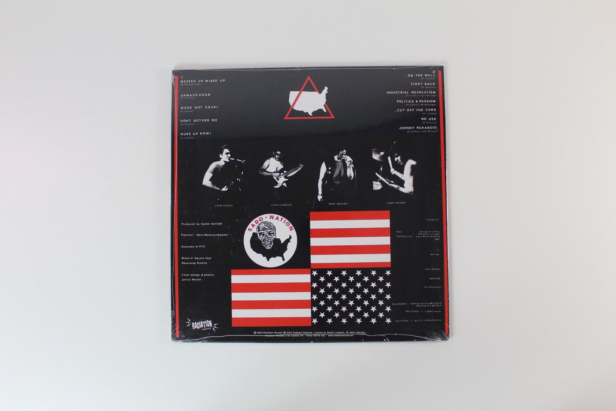 Sado-Nation - We're Not Equal on Radiation Reissues Reissue Sealed