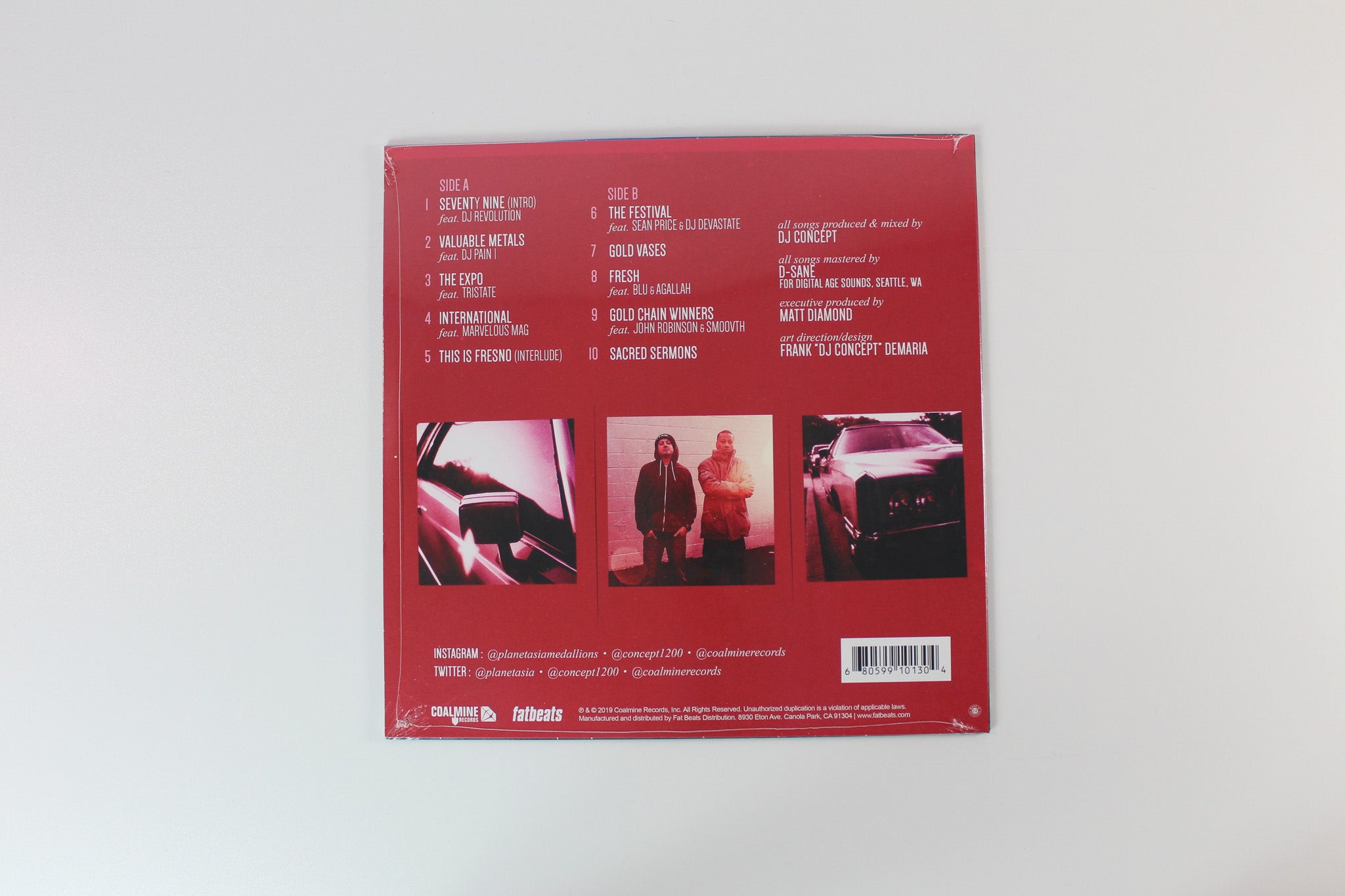 Planet Asia - Seventy Nine on Coalmine Reissue Sealed