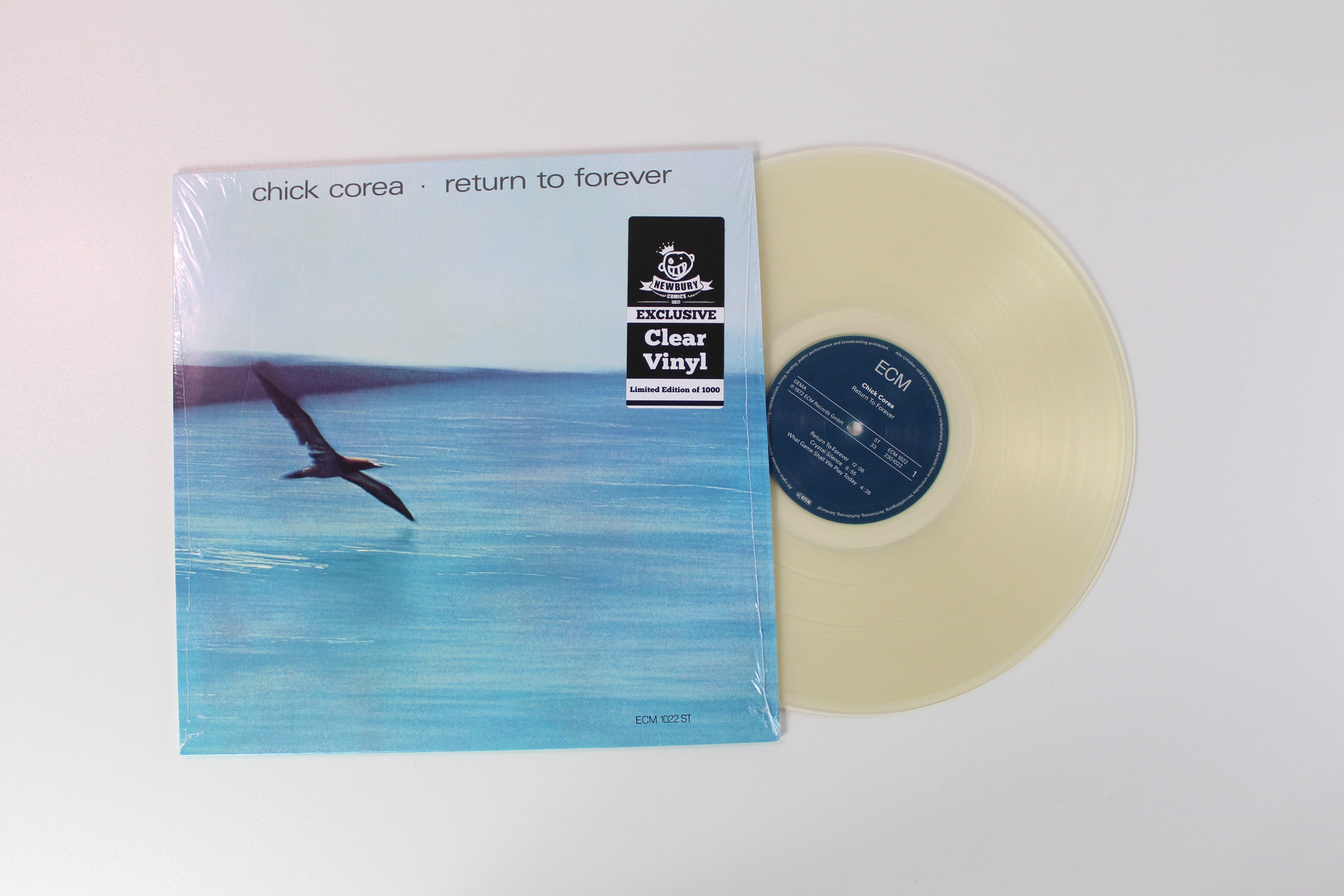 Chick Corea - Return To Forever Ltd. Clear Vinyl Reissue on ECM Records