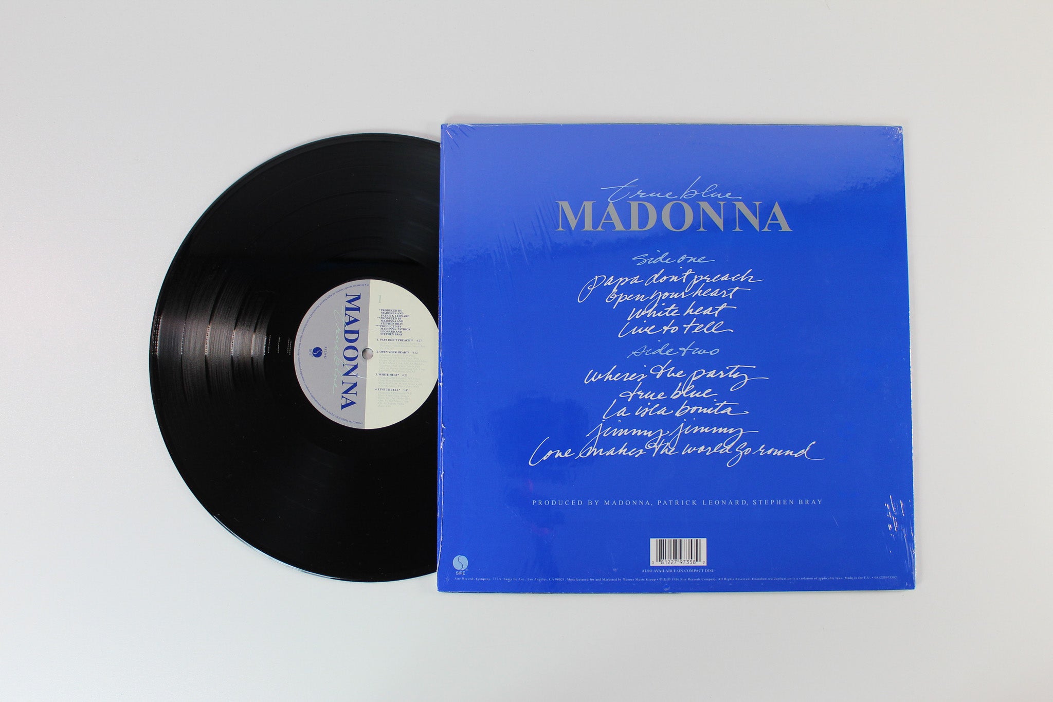 Madonna - True Blue on Sire 180 Gram Reissue