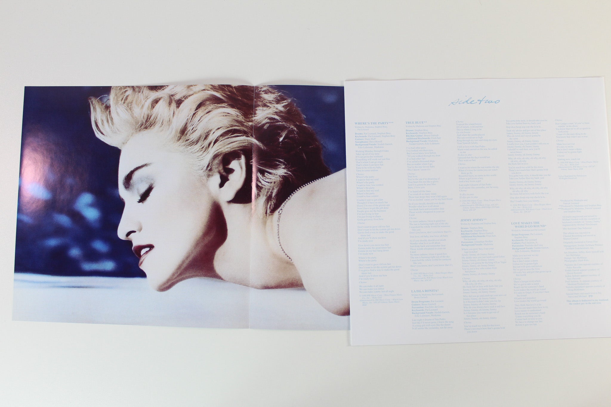 Madonna - True Blue on Sire 180 Gram Reissue