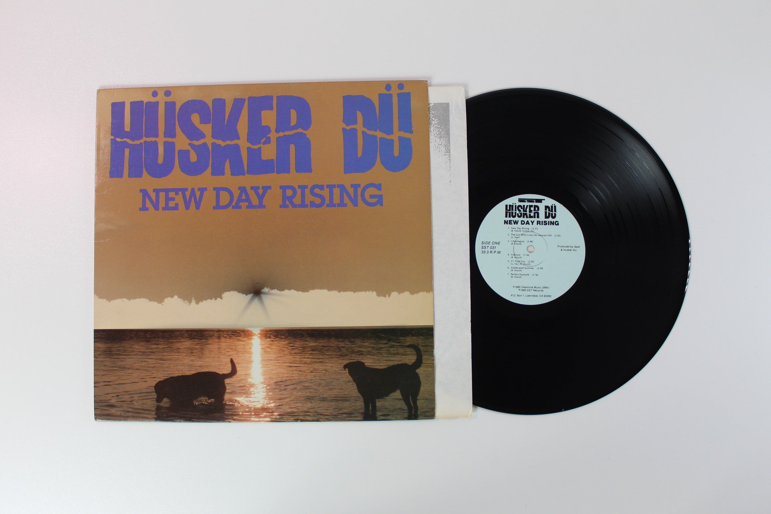 Hüsker Dü - New Day Rising on SST Records