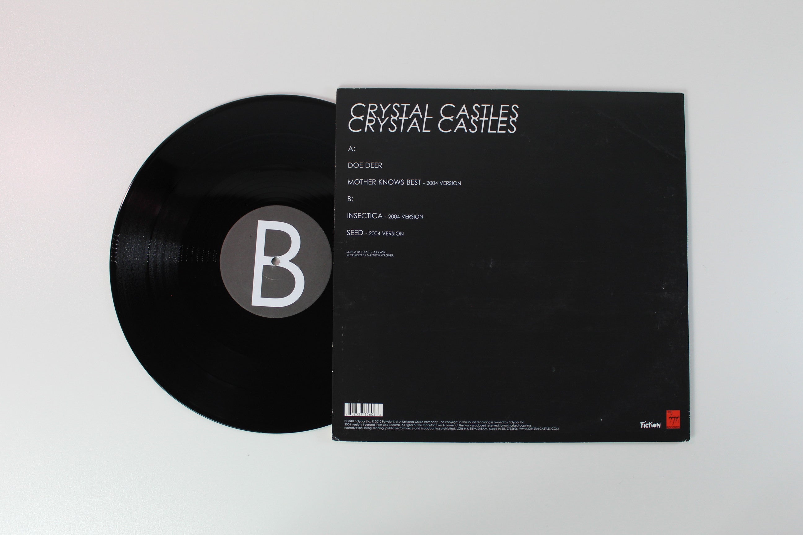 Crystal Castles - Doe Deer 12-inch RSD Limited Edition on Polydor