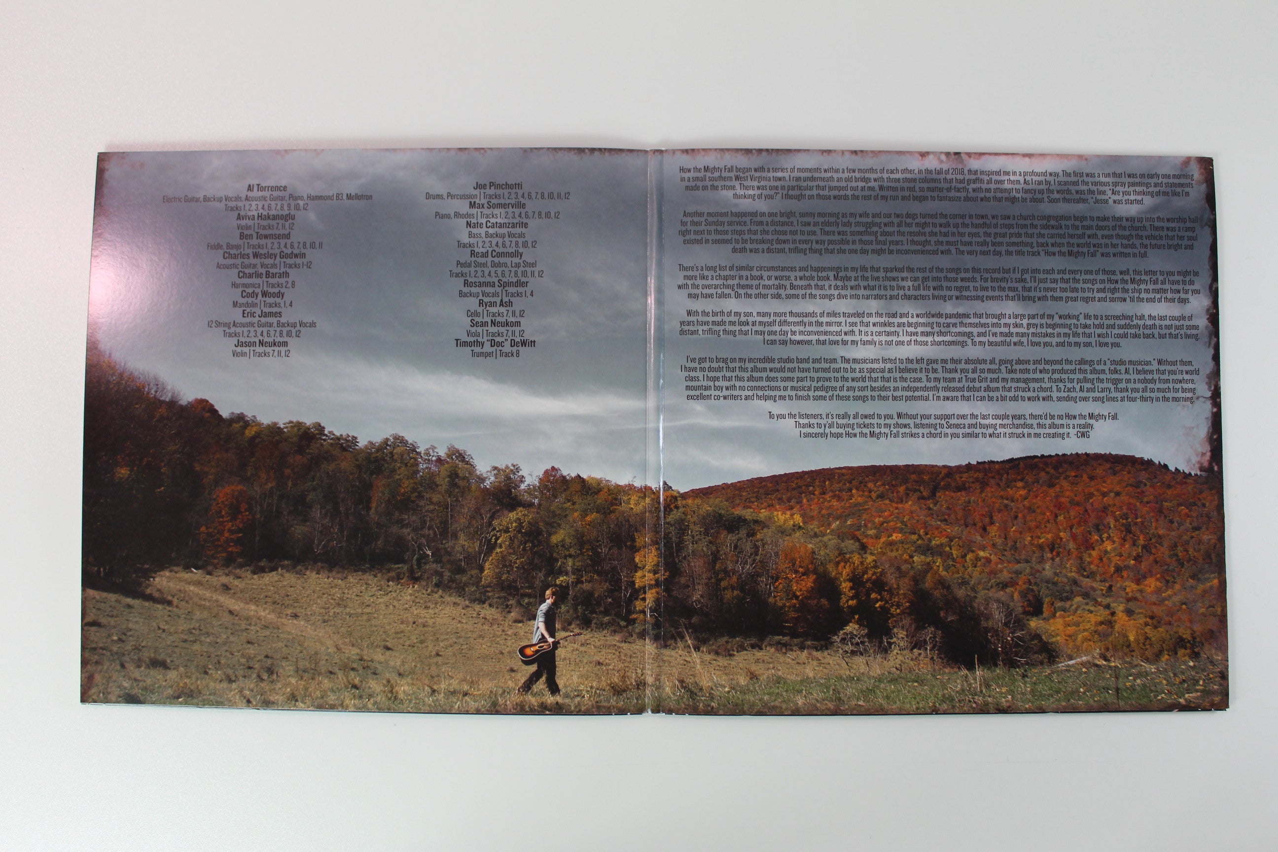 Charles Wesley Godwin - How The Mighty Fall Self-Released on Yellow Vinyl