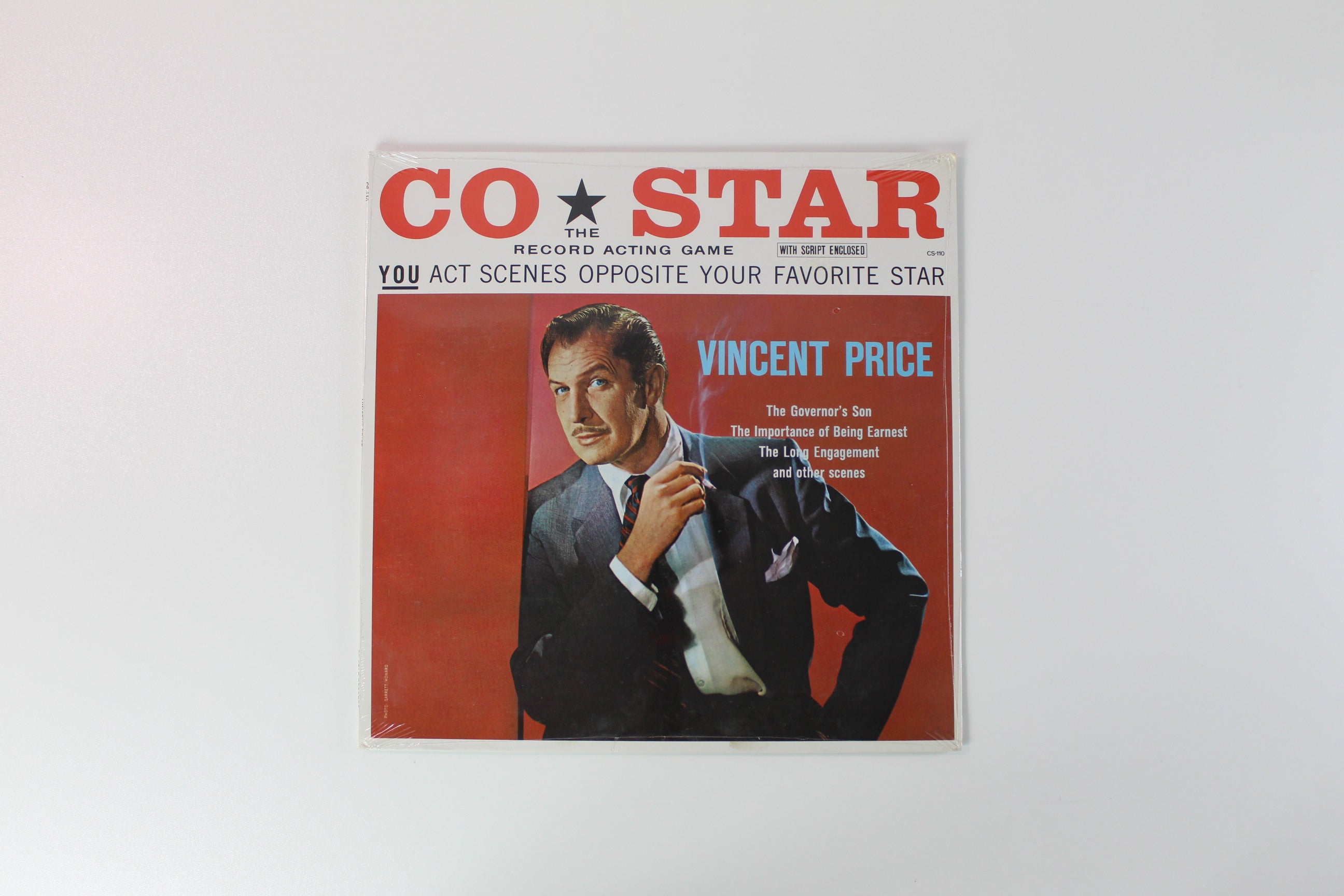 Vincent Price - Co-Star - The Record Acting Game on Co-Star SEALED