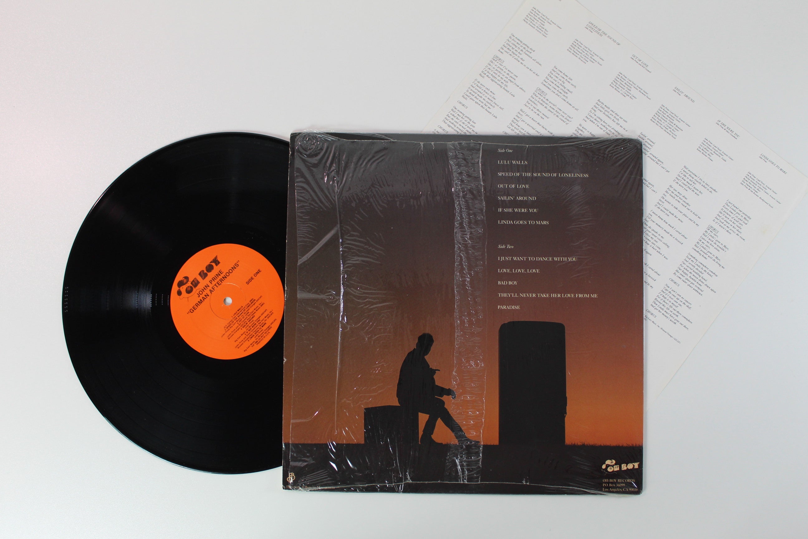 John Prine - German Afternoons on Oh Boy Records