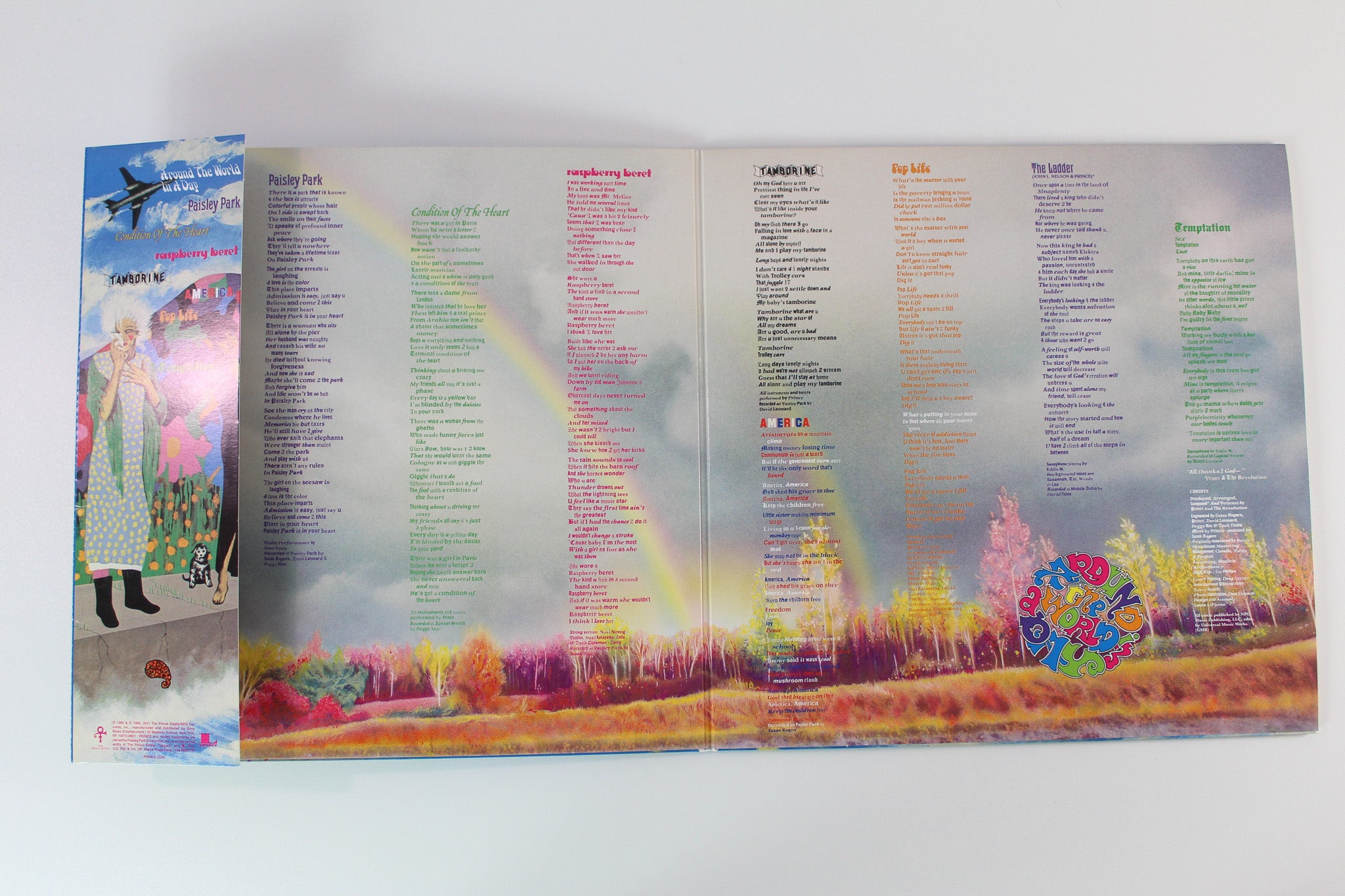Prince And The Revolution - Around The World In A Day on Paisley Park Reissue