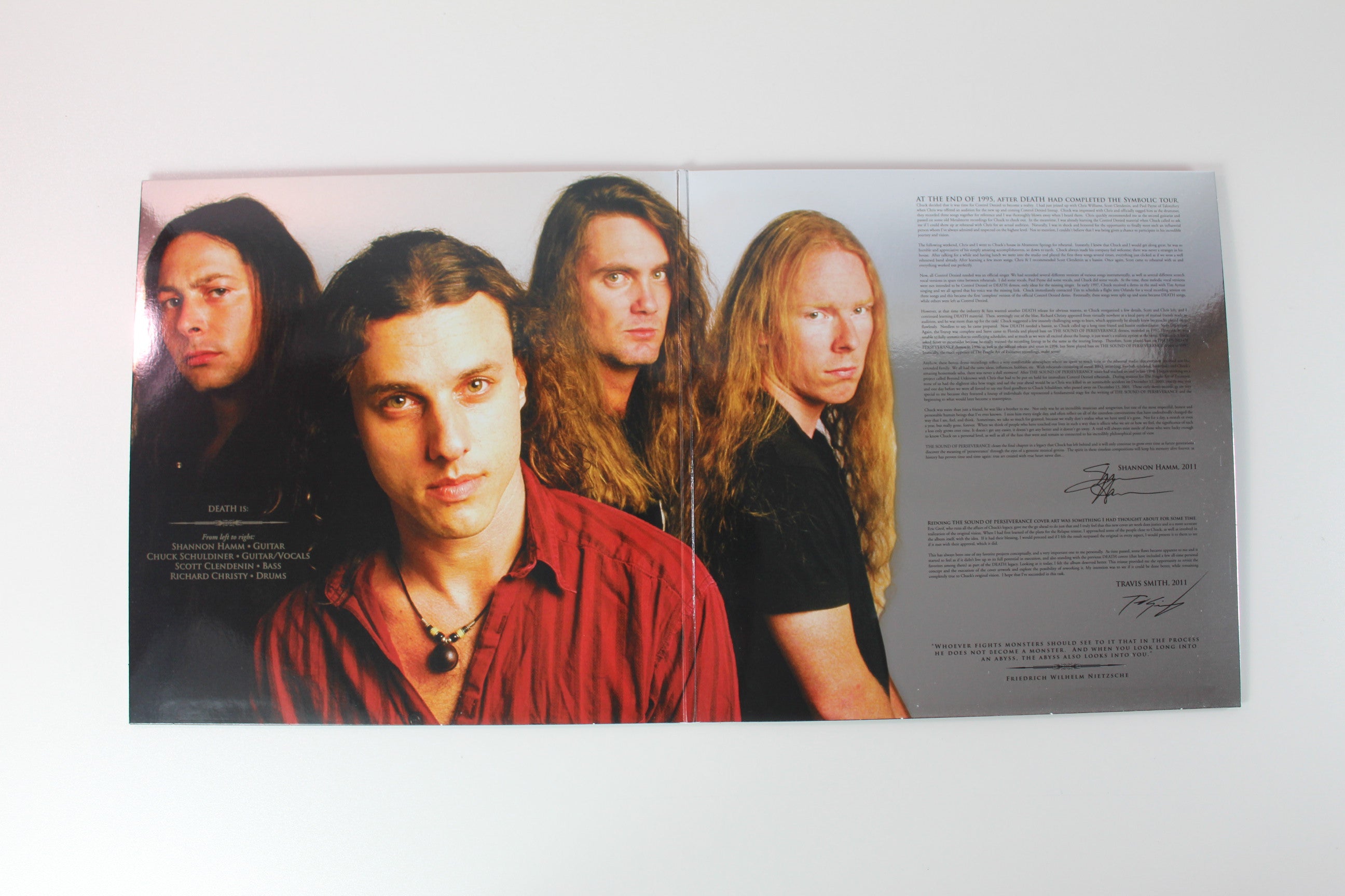 Death - The Sound Of Perseverance on Relapse Ltd Tri Color Merge Reissue