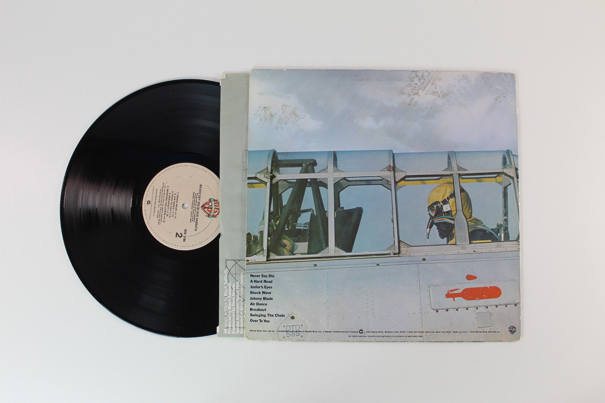 Black Sabbath - Never Say Die! on Warner Bros