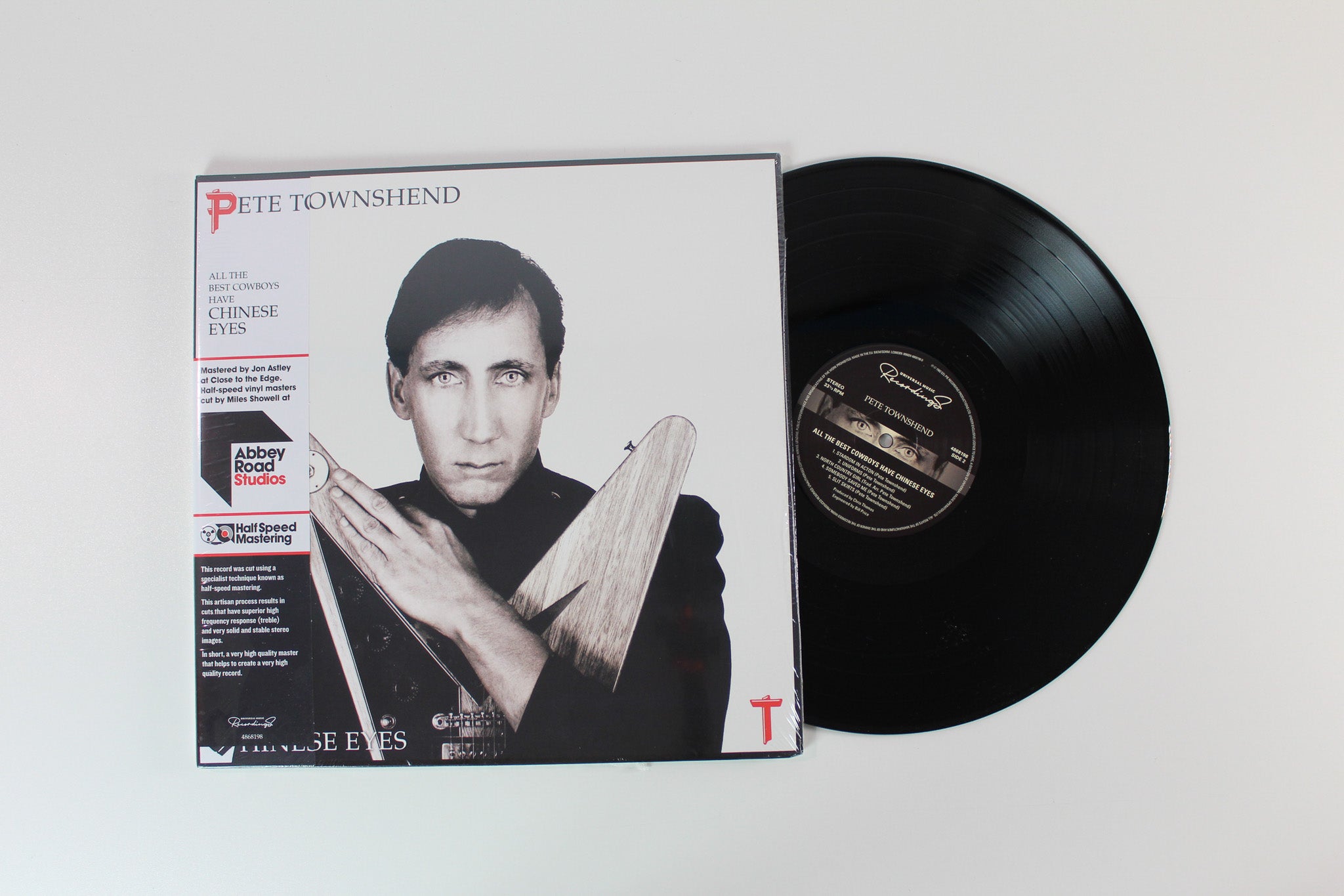 Pete Townshend - All The Best Cowboys Have Chinese Eyes on Universal Music Half Speed Mastered Reissue