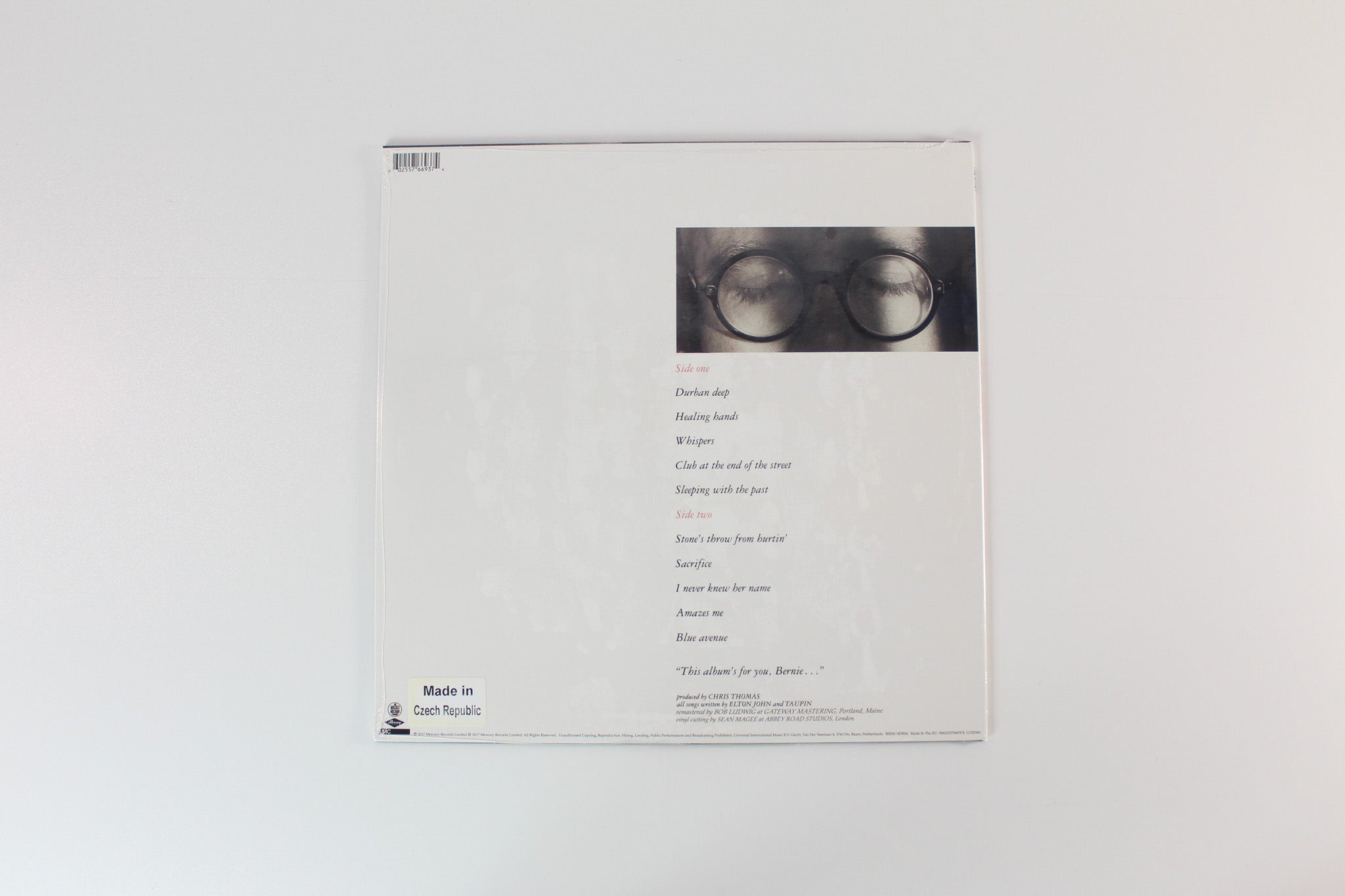 Elton John - Sleeping With The Past on Mercury 180 Gram Reissue Sealed