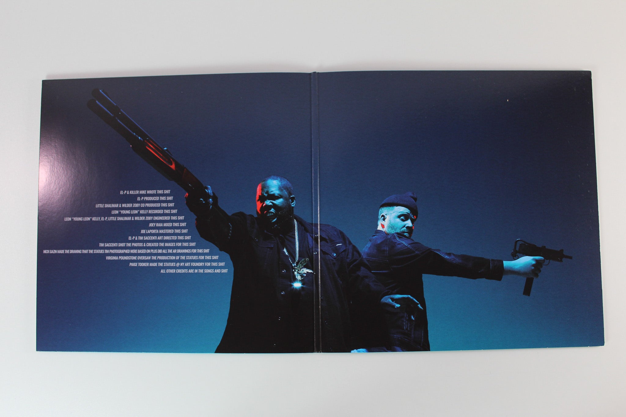 Run The Jewels - Run The Jewels 3 on Seeker Music Ltd Yellow & Black Smoke Reissue