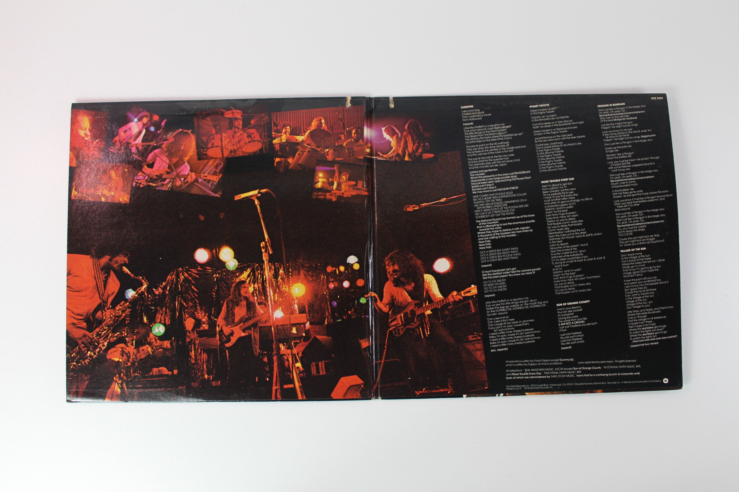 Frank Zappa - Roxy & Elsewhere on Discreet