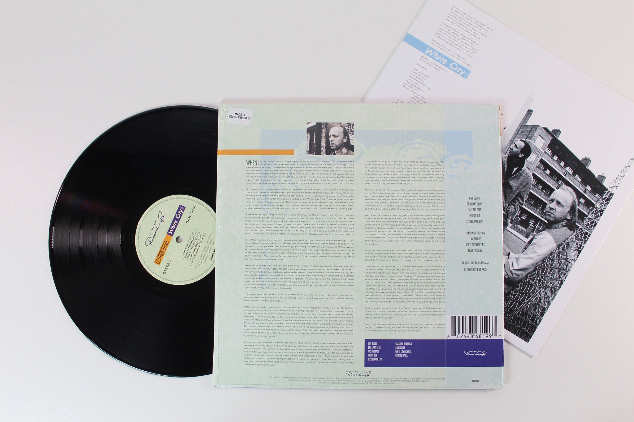 Pete Townshend - White City (A Novel) on Universal Music Half Speed Mastered Reissue