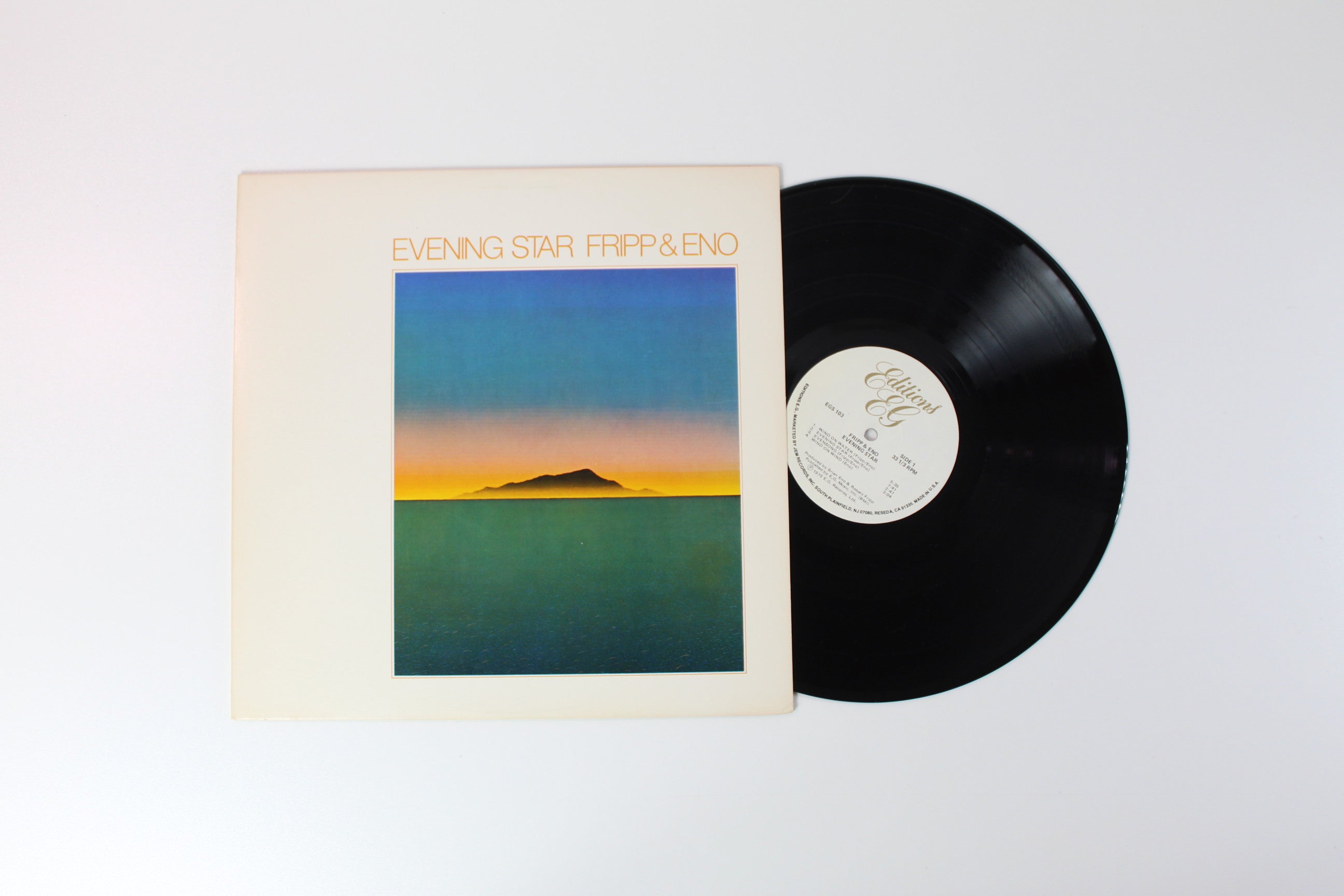 Fripp & Eno - Evening Star on Editions EG Reissue