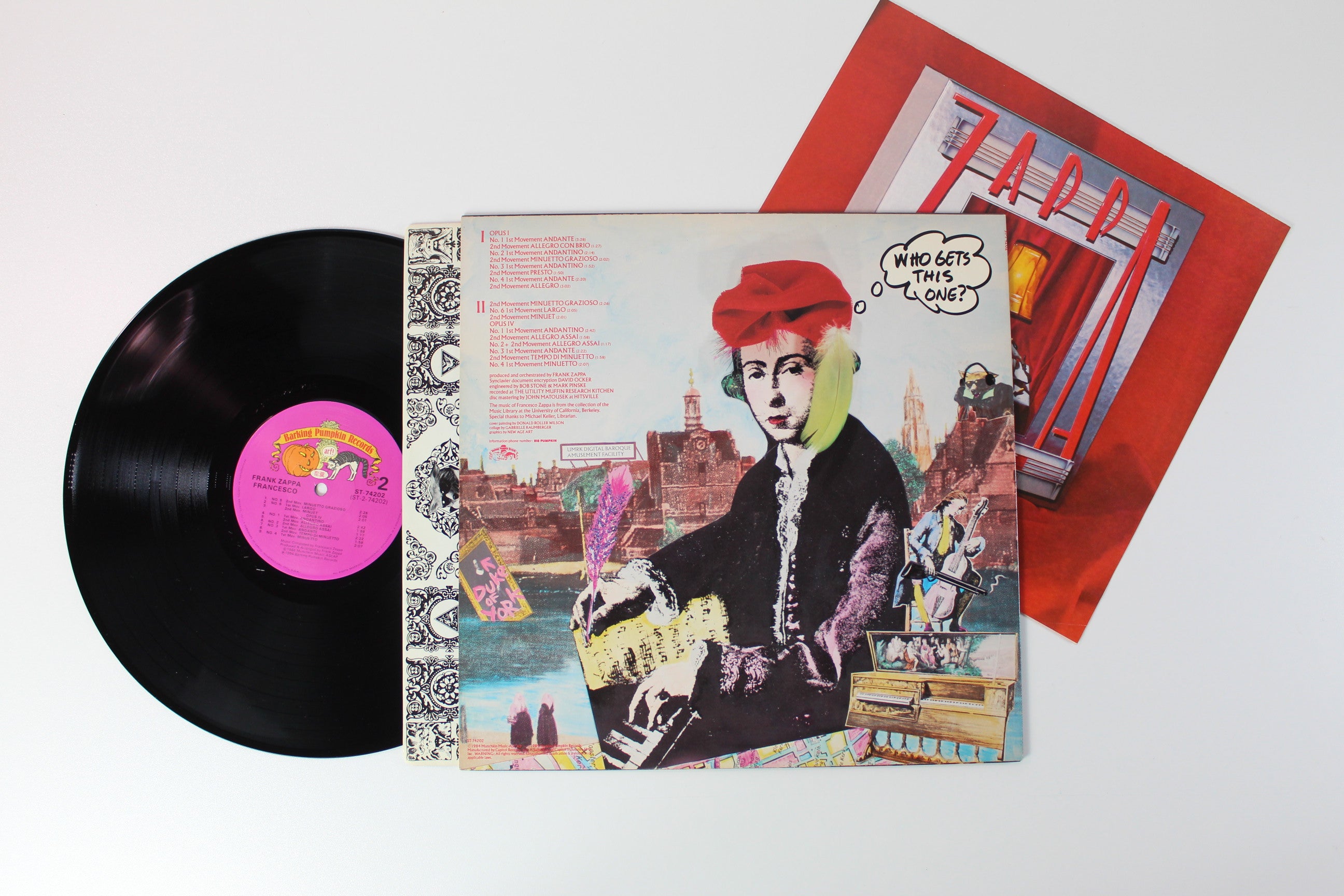 Francesco Zappa & The Barking Pumpkin Digital Gratification Consort - Francesco Zappa on Barking Pumpkin