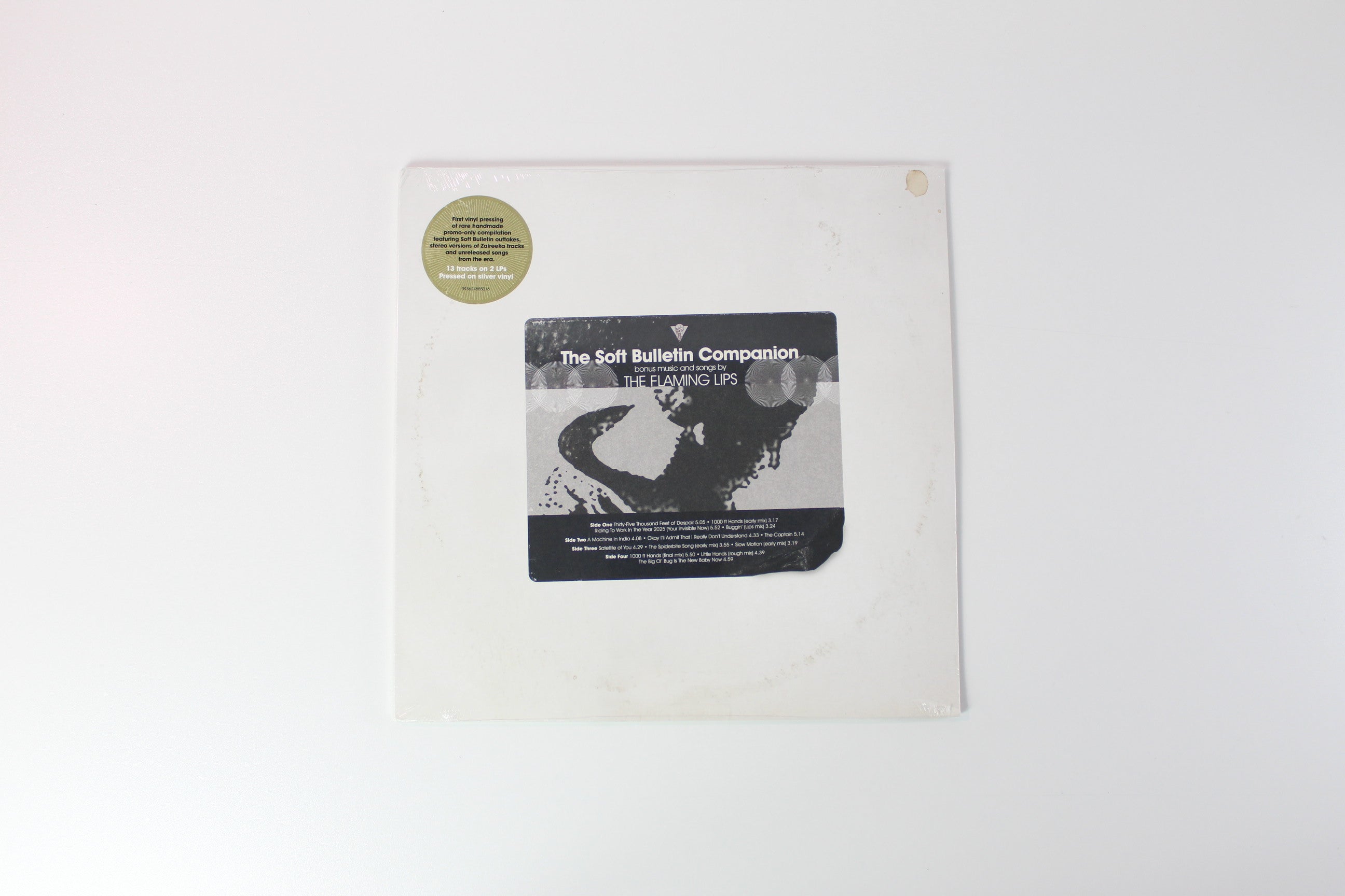 The Flaming Lips - The Soft Bulletin Companion on Warner Records RSD 2021 Silver Vinyl Sealed