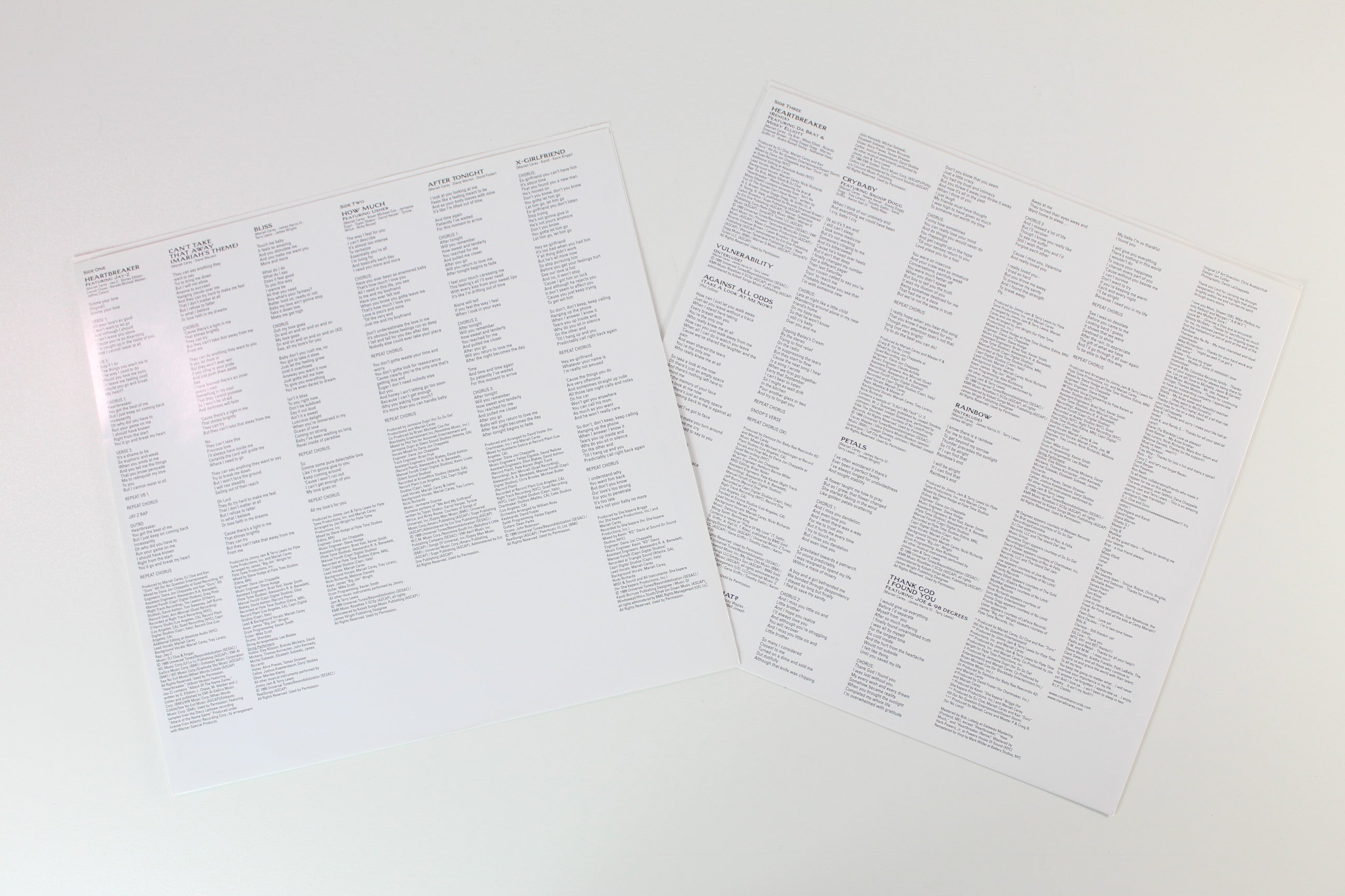 Mariah Carey - Rainbow on Columbia / Legacy