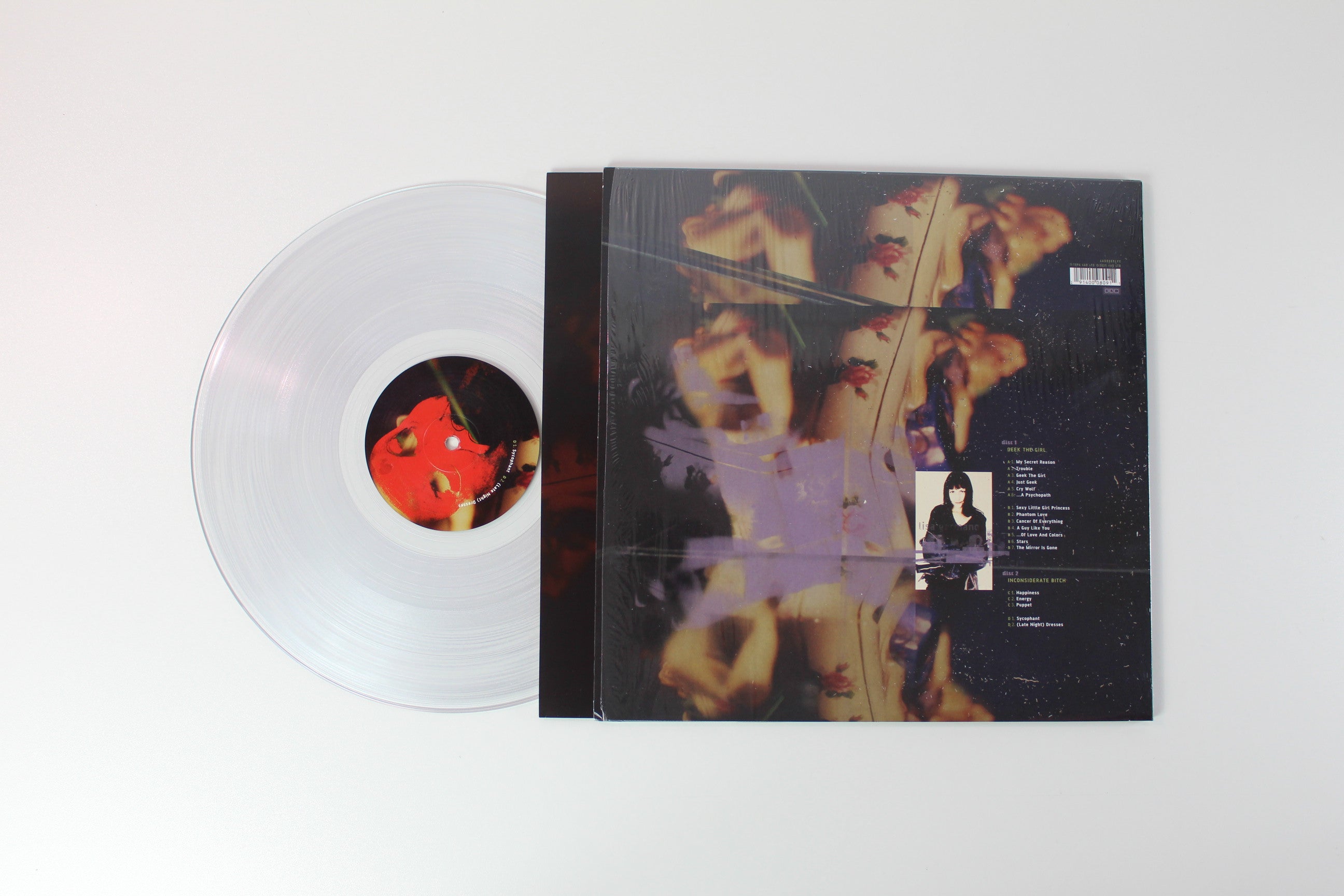 Lisa Germano - Geek The Girl on 4 AD RSD 2025 Ltd Crystal Clear Vinyl Reissue