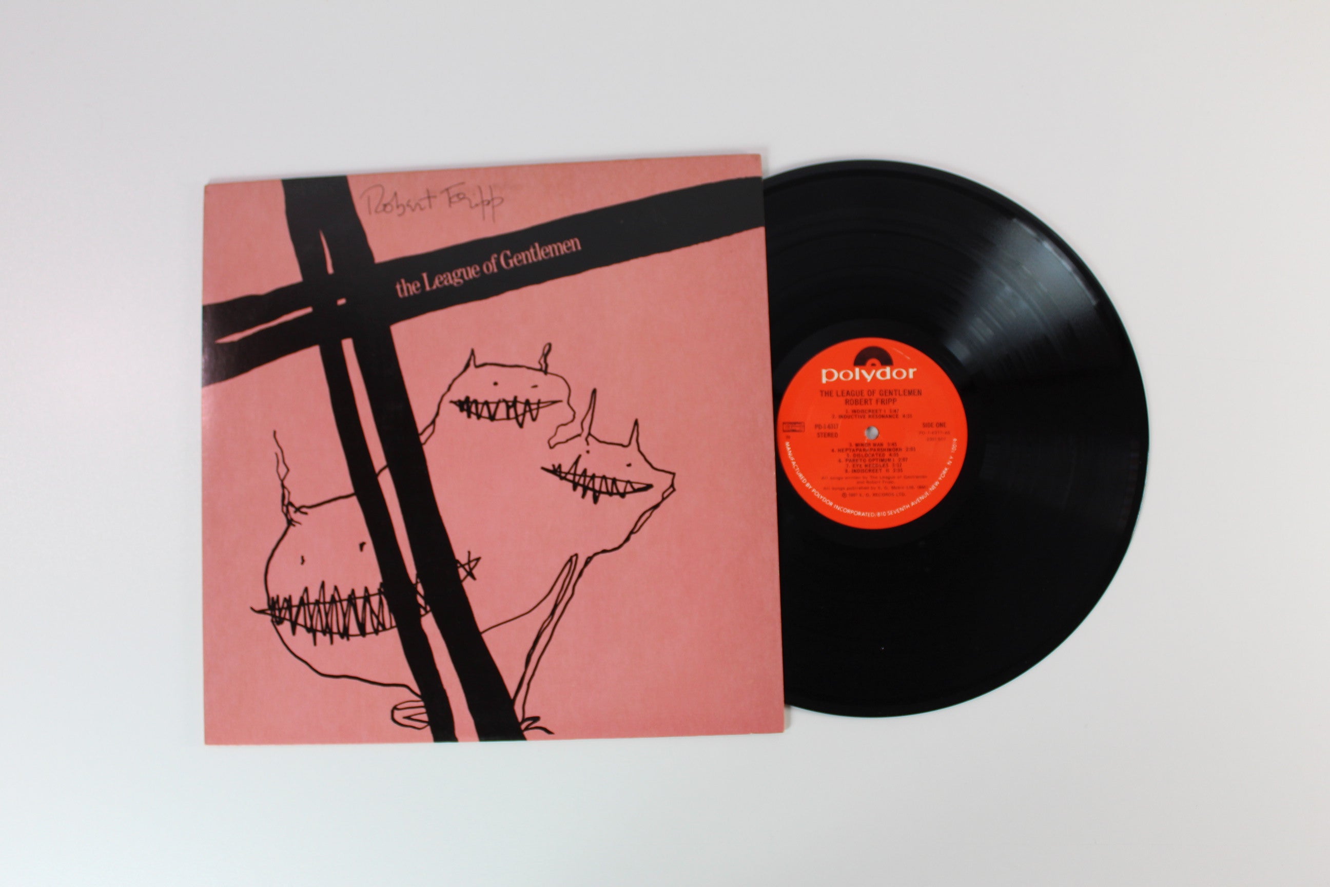 Robert Fripp - The League Of Gentlemen on EG / Polydor