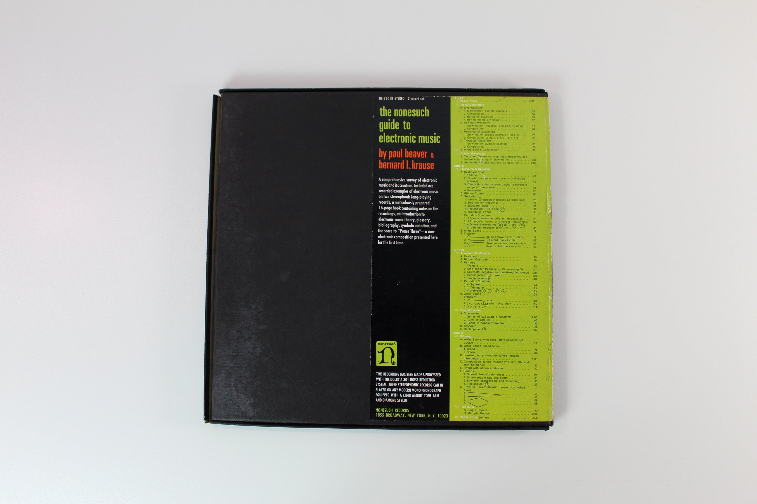 Beaver & Krause - The Nonesuch Guide To Electronic Music