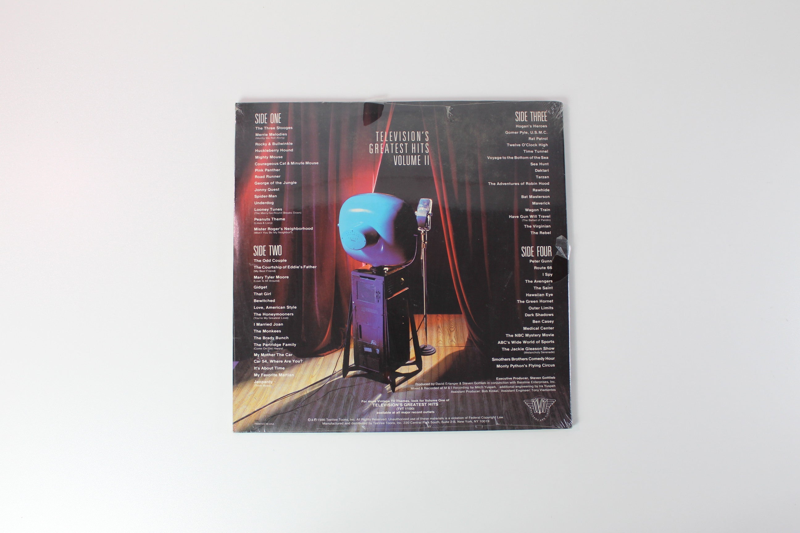 Various - Television's Greatest Hits, Volume II - (65 More TV Themes From The 50's & 60's) on TVT Sealed