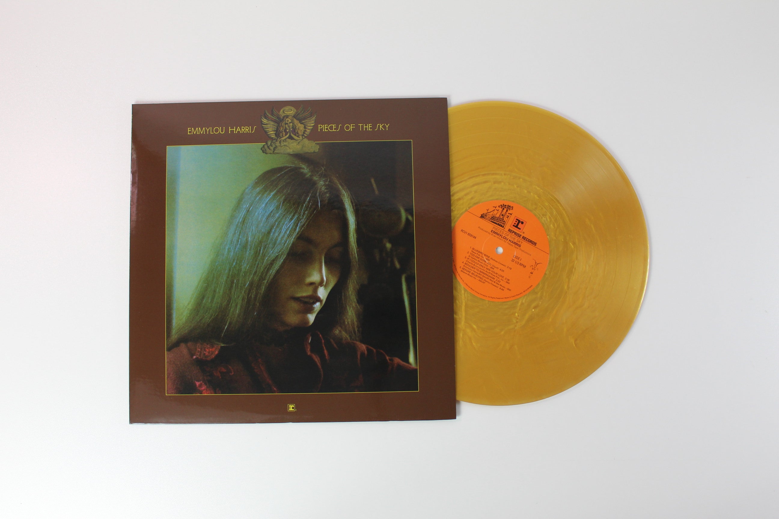 Emmylou Harris - Pieces Of The Sky on Reprise Vinyl Me Please Gold Nugget Vinyl Reissue