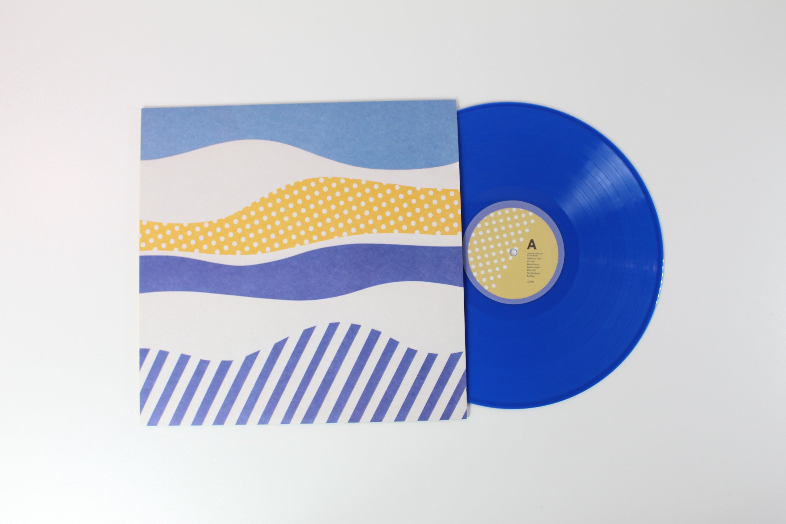Tom Rogerson with Brian Eno - Finding Shore on Dead Oceans Ltd Blue Opaque Vinyl