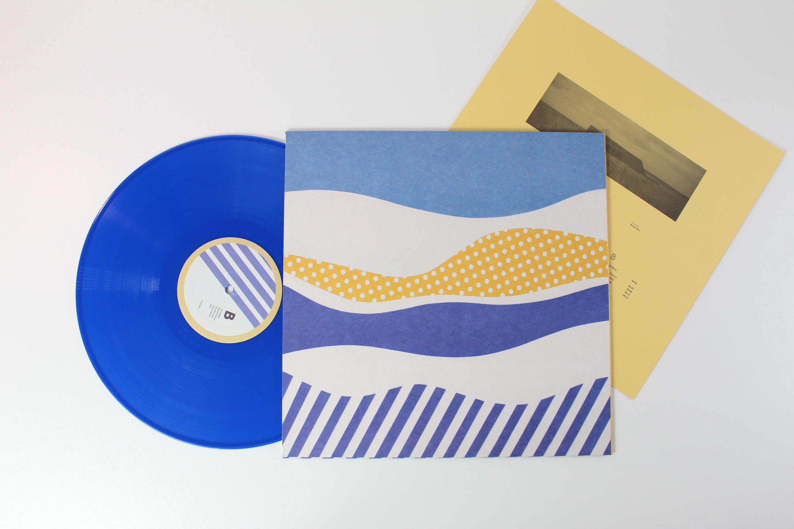 Tom Rogerson with Brian Eno - Finding Shore on Dead Oceans Ltd Blue Opaque Vinyl