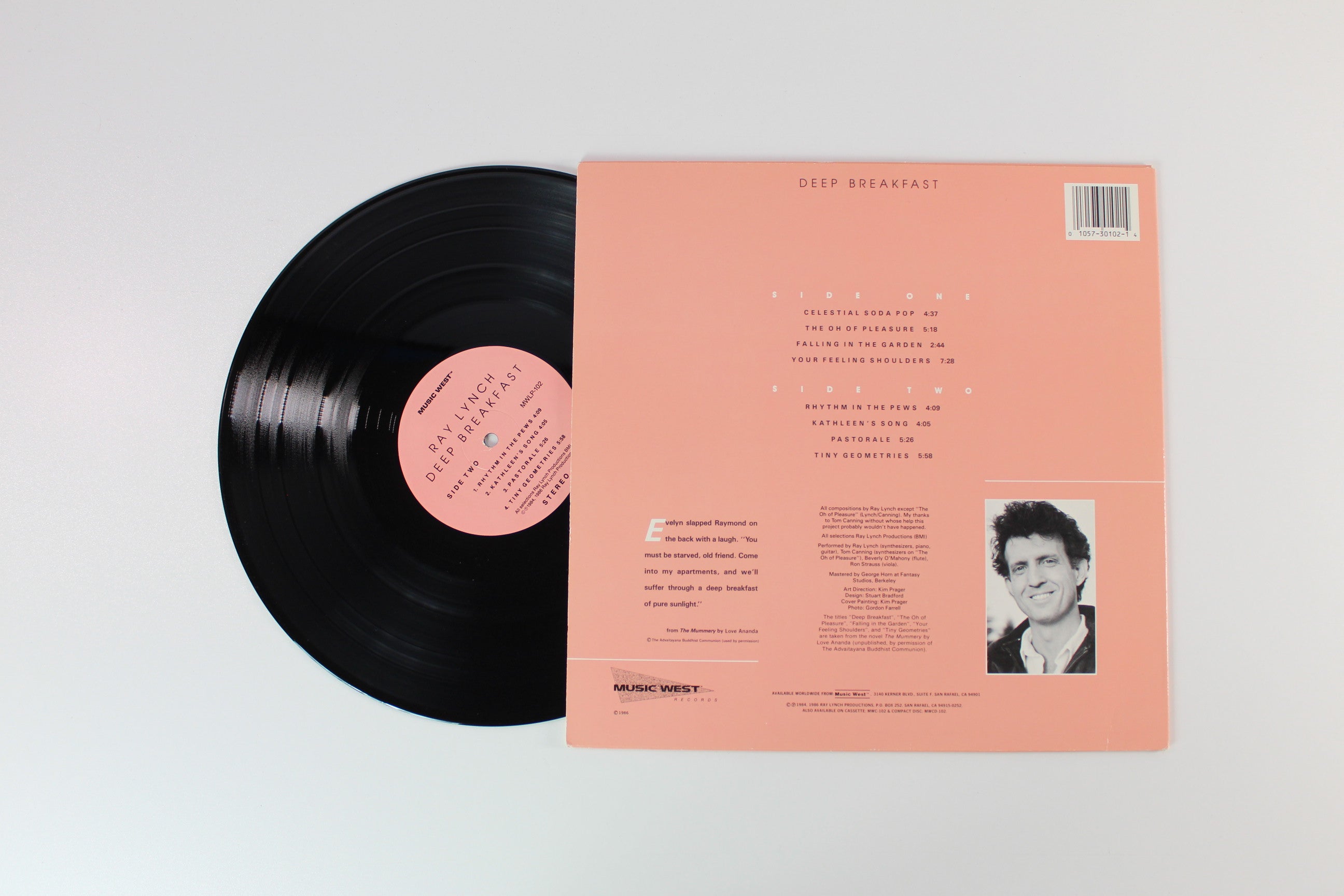 Ray Lynch - Deep Breakfast on Music West Records