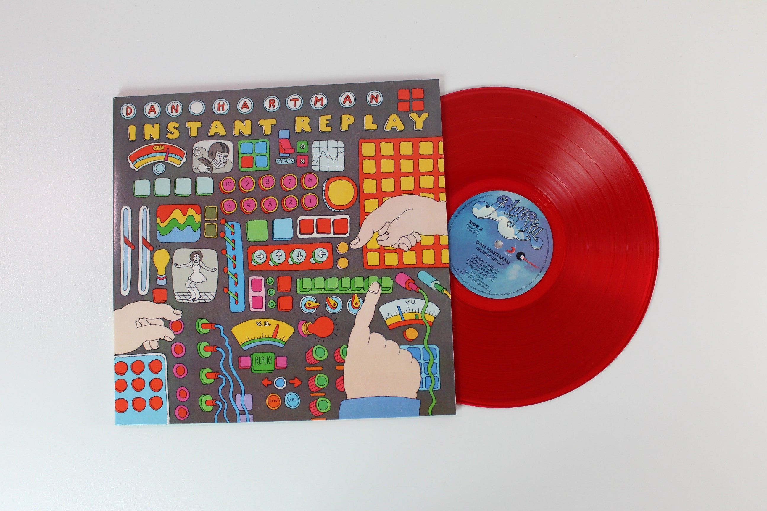 Dan Hartman - Instant Replay on Friday Music - Red Vinyl
