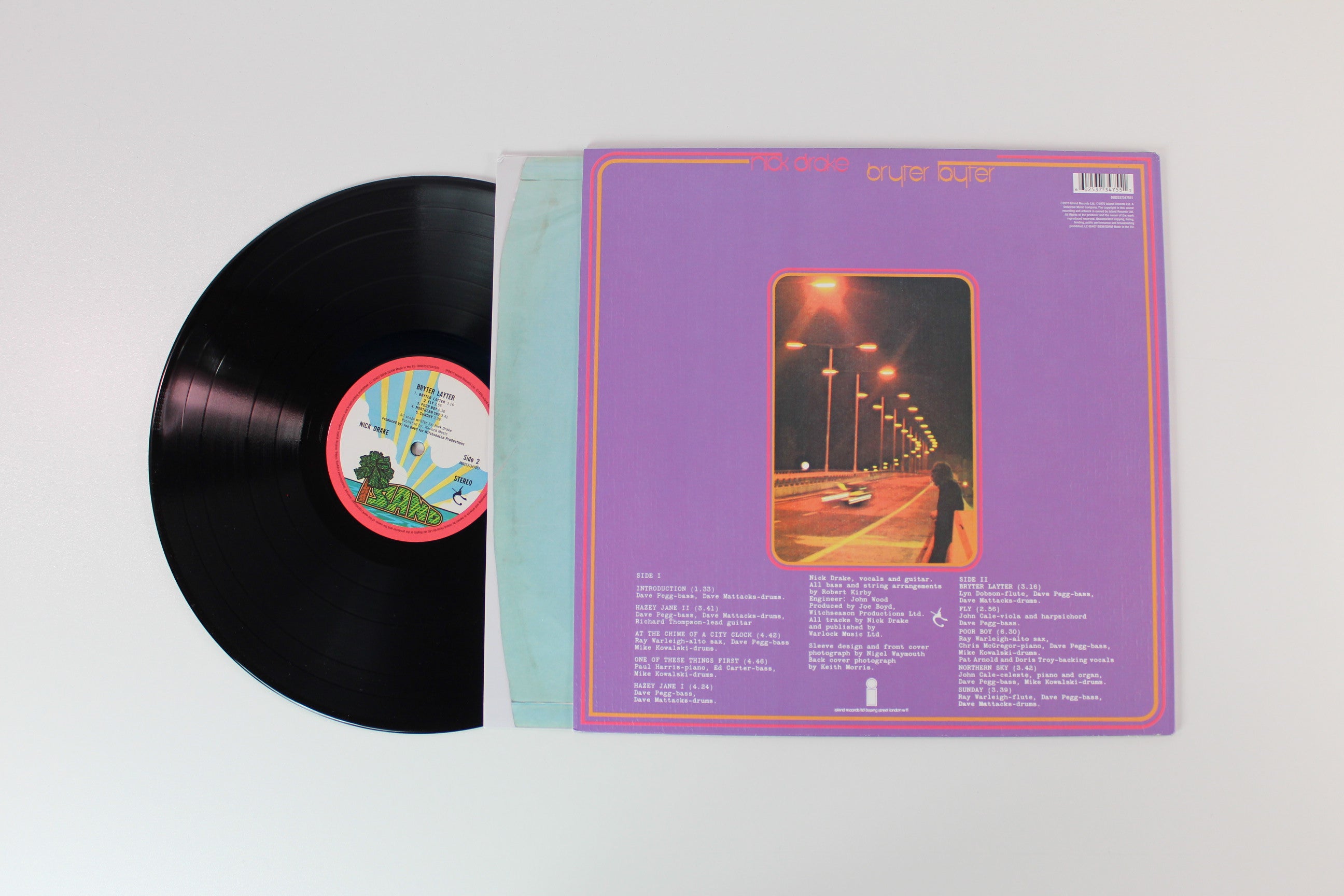 Nick Drake - Bryter Layter on Island Records - Reissue