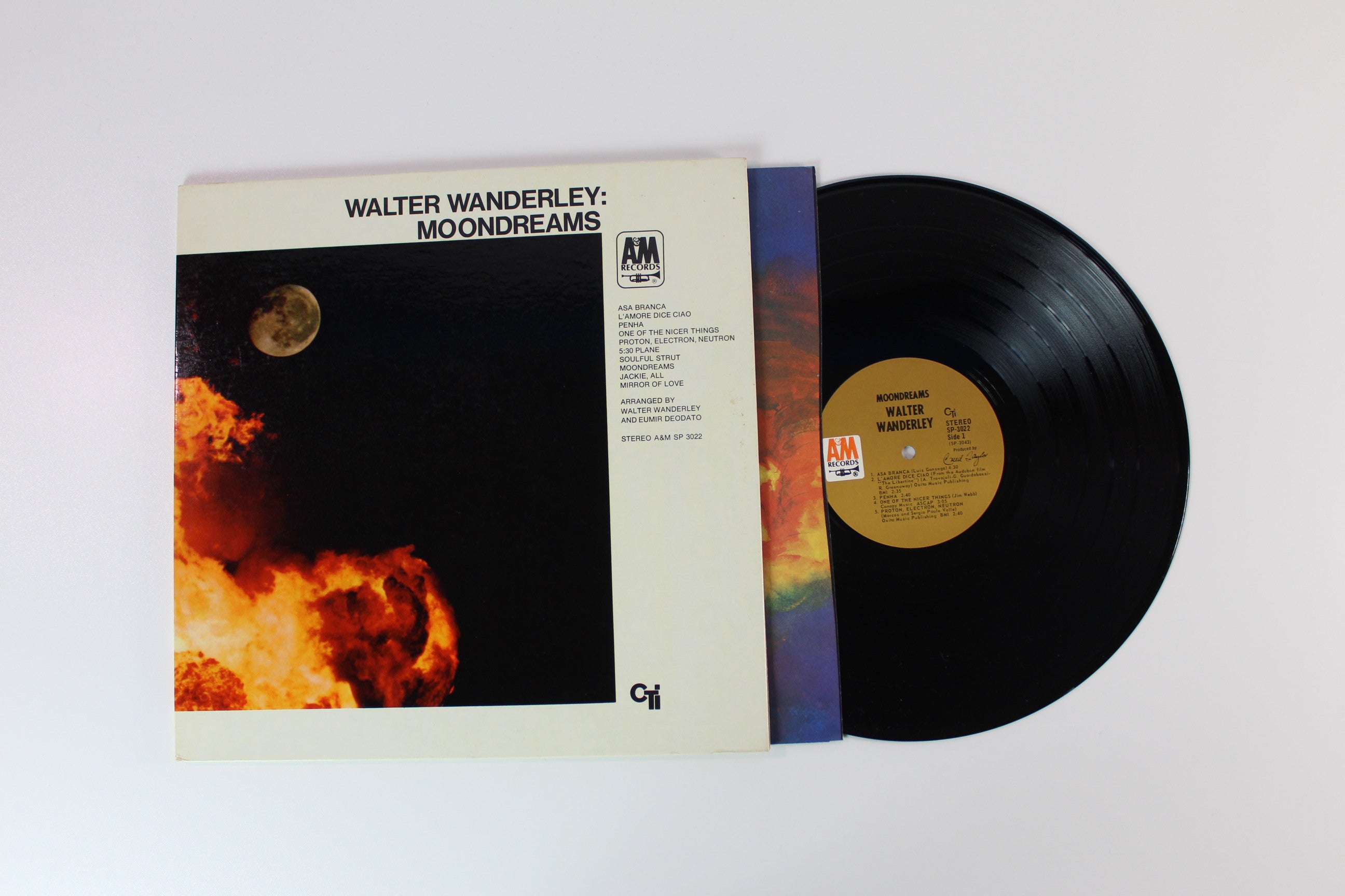 Walter Wanderley - Moondreams on A&M Records / CTI