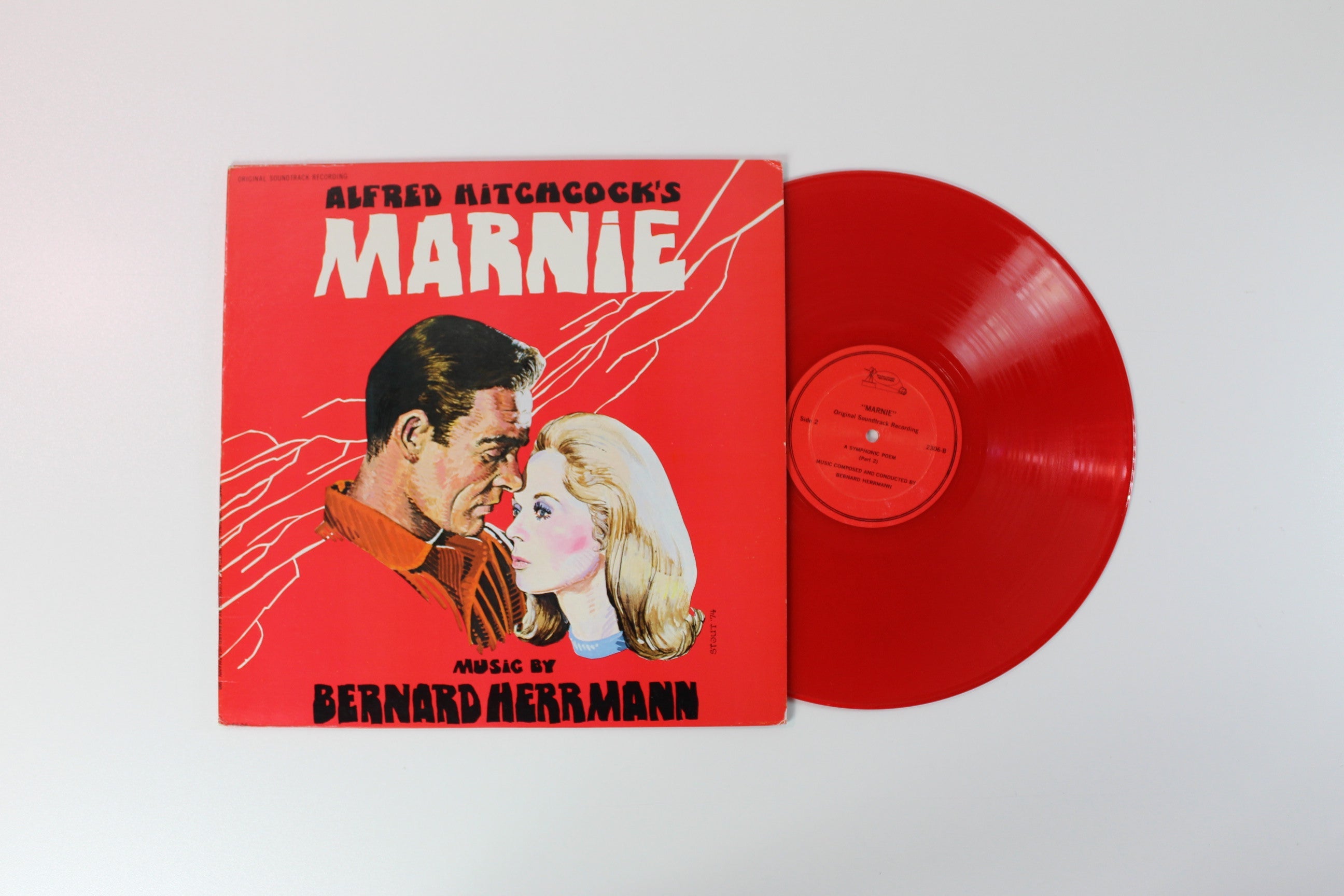 Bernard Herrmann - Alfred Hitchcock's Marnie Red Vinyl on Sound/Stage Recordings