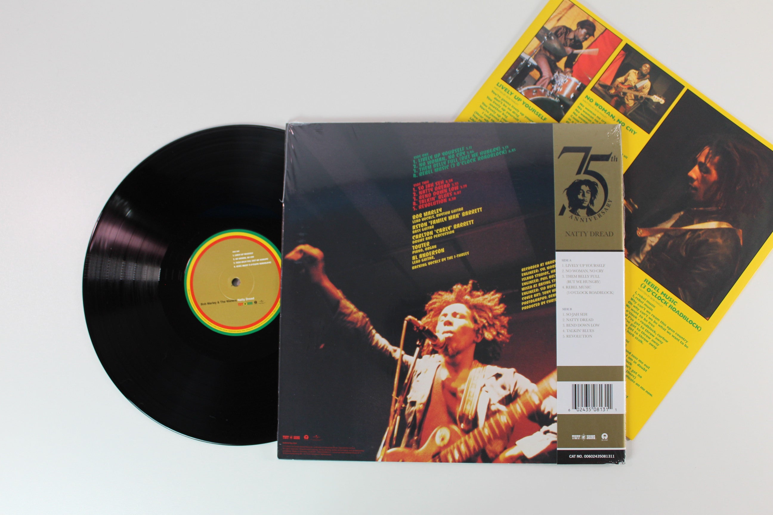 Bob Marley & The Wailers - Natty Dread on Tuff Gong / Island - Half-Speed Mastered