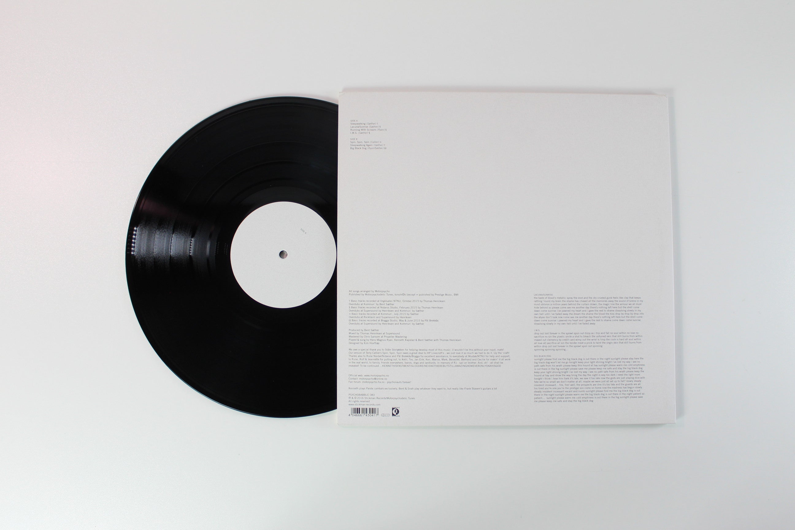 Motorpsycho - Here Be Monsters on Stickman Records