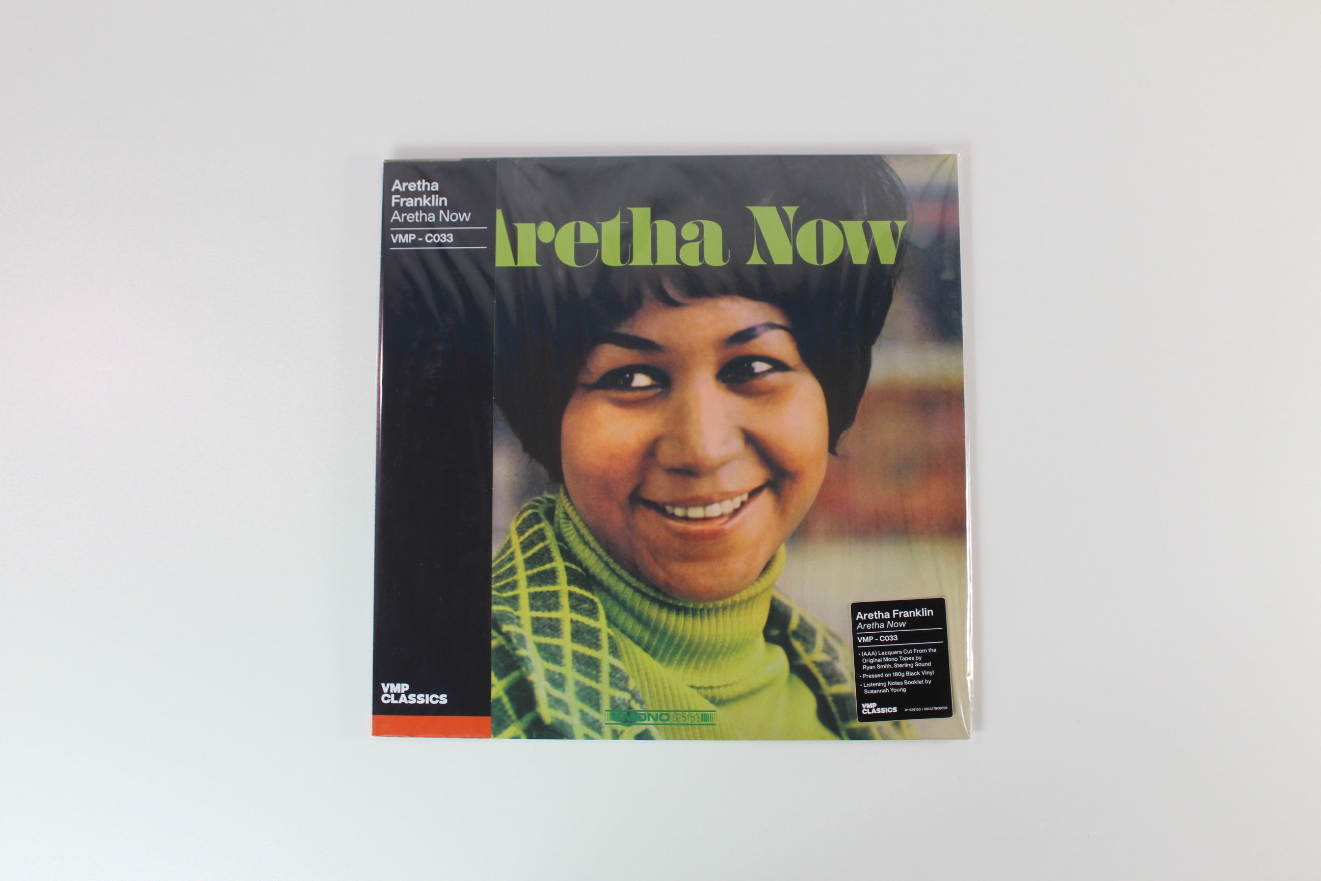 Aretha Franklin - Aretha Now on Atlantic / Vinyl Me, Please. Classics