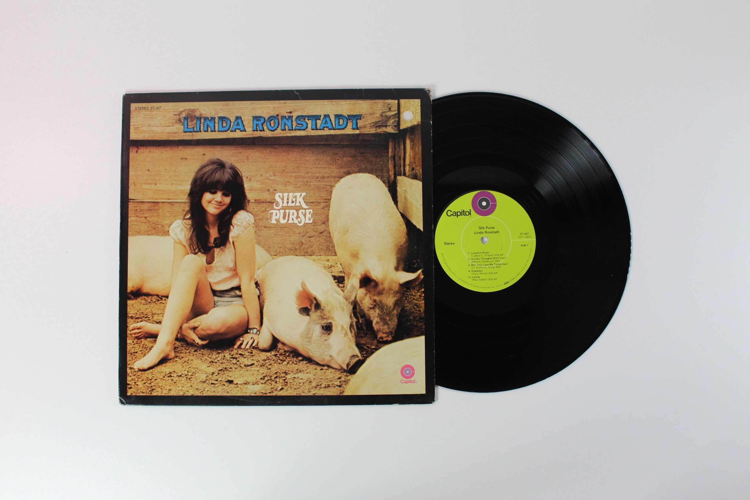 Linda Ronstadt - Silk Purse on Capitol Records