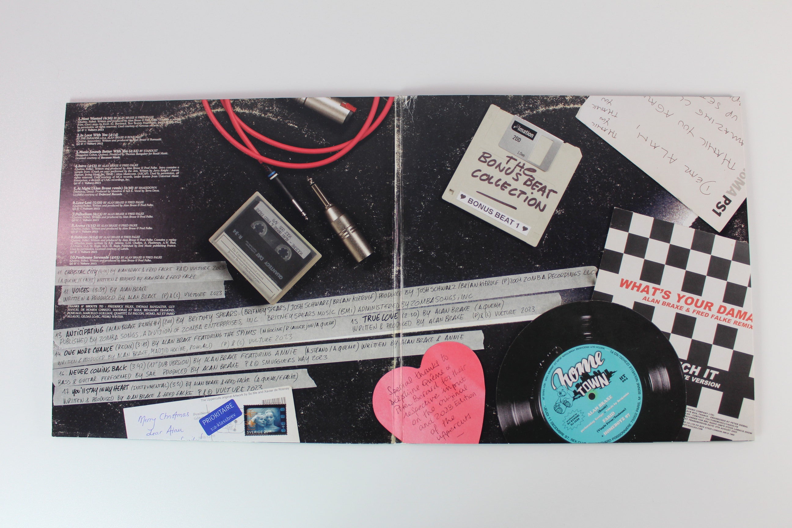 Alan Braxe, Fred Falke And Friends - The Upper Cuts (2023 Edition) on Smugglers Way - Rose & Baby Blue Colored Vinyl