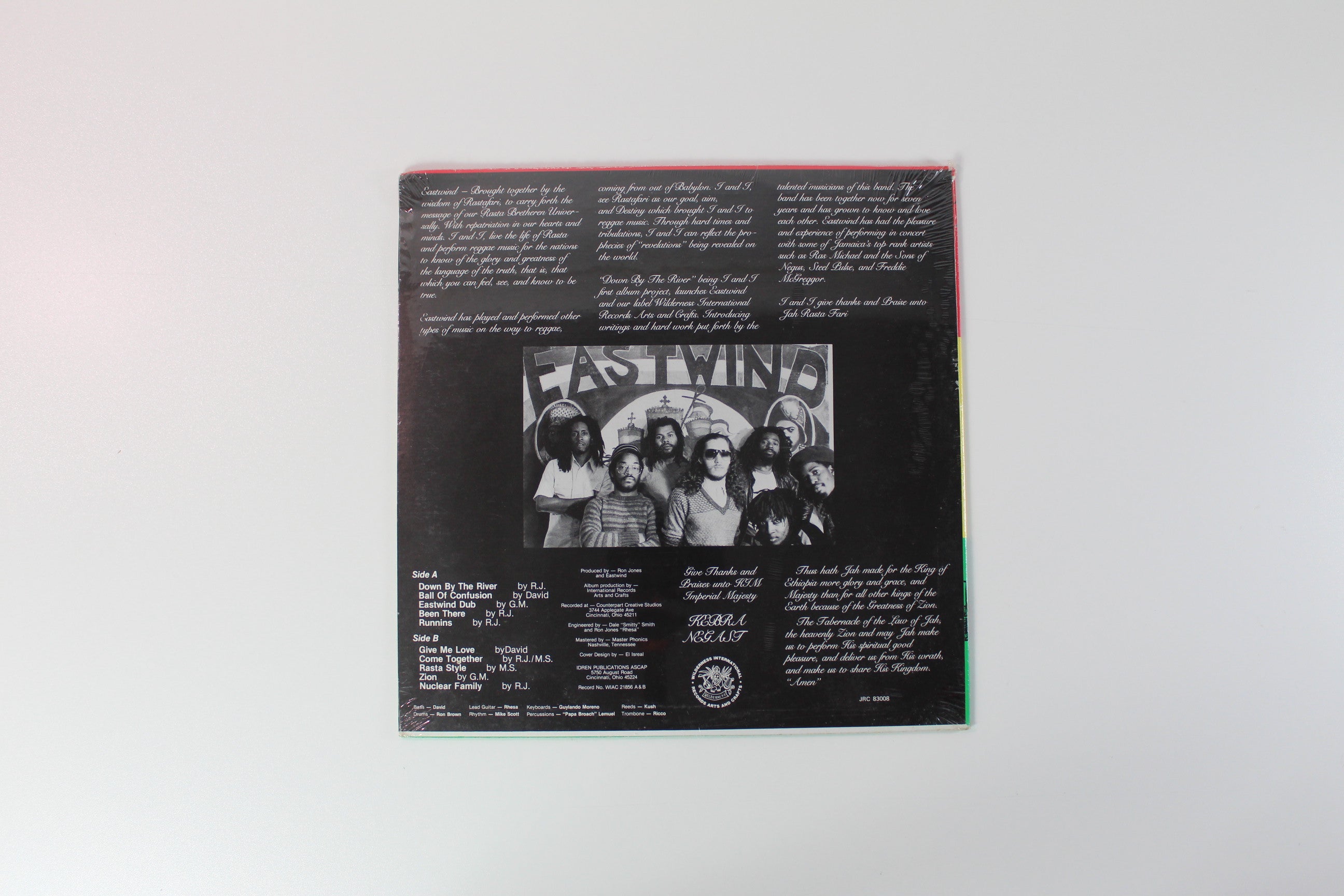 Eastwind - Down By The River on Wilderness International Records Arts & Crafts Sealed