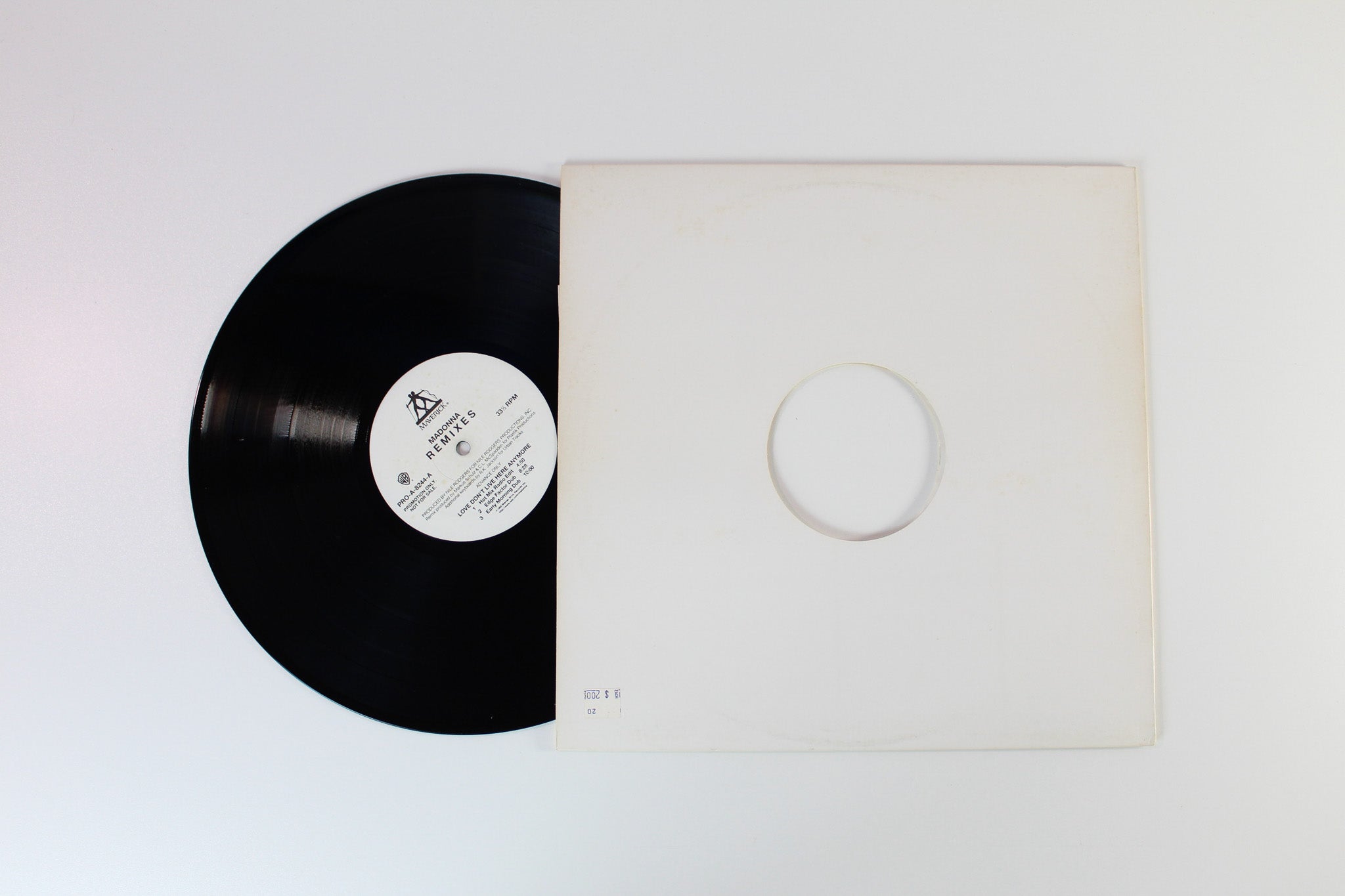Madonna - Love Don't Live Here Anymore - Remixes on Maverick / Warner Bros. Records - Promo 12" Single