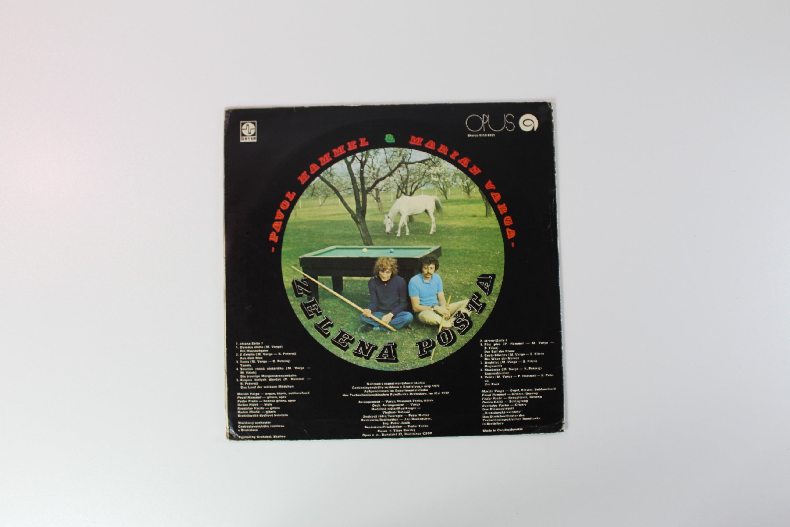 Pavol Hammel, Marián Varga - Zelená Pošta on Opus / Opus