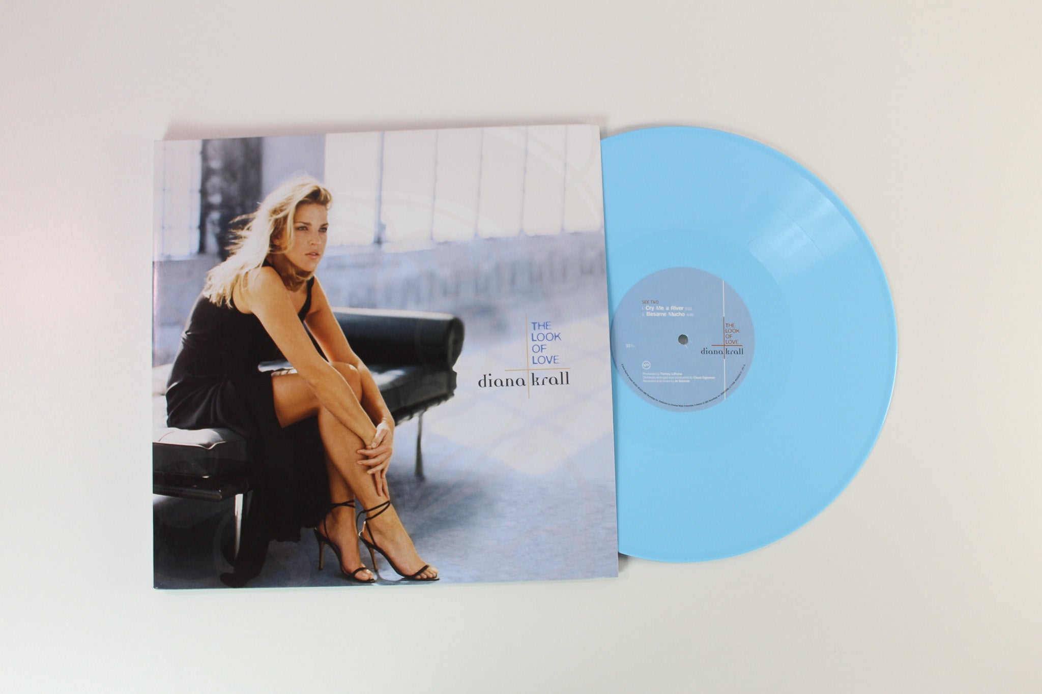 Diana Krall - The Look Of Love on Verve Records / UMe - Baby Blue Vinyl