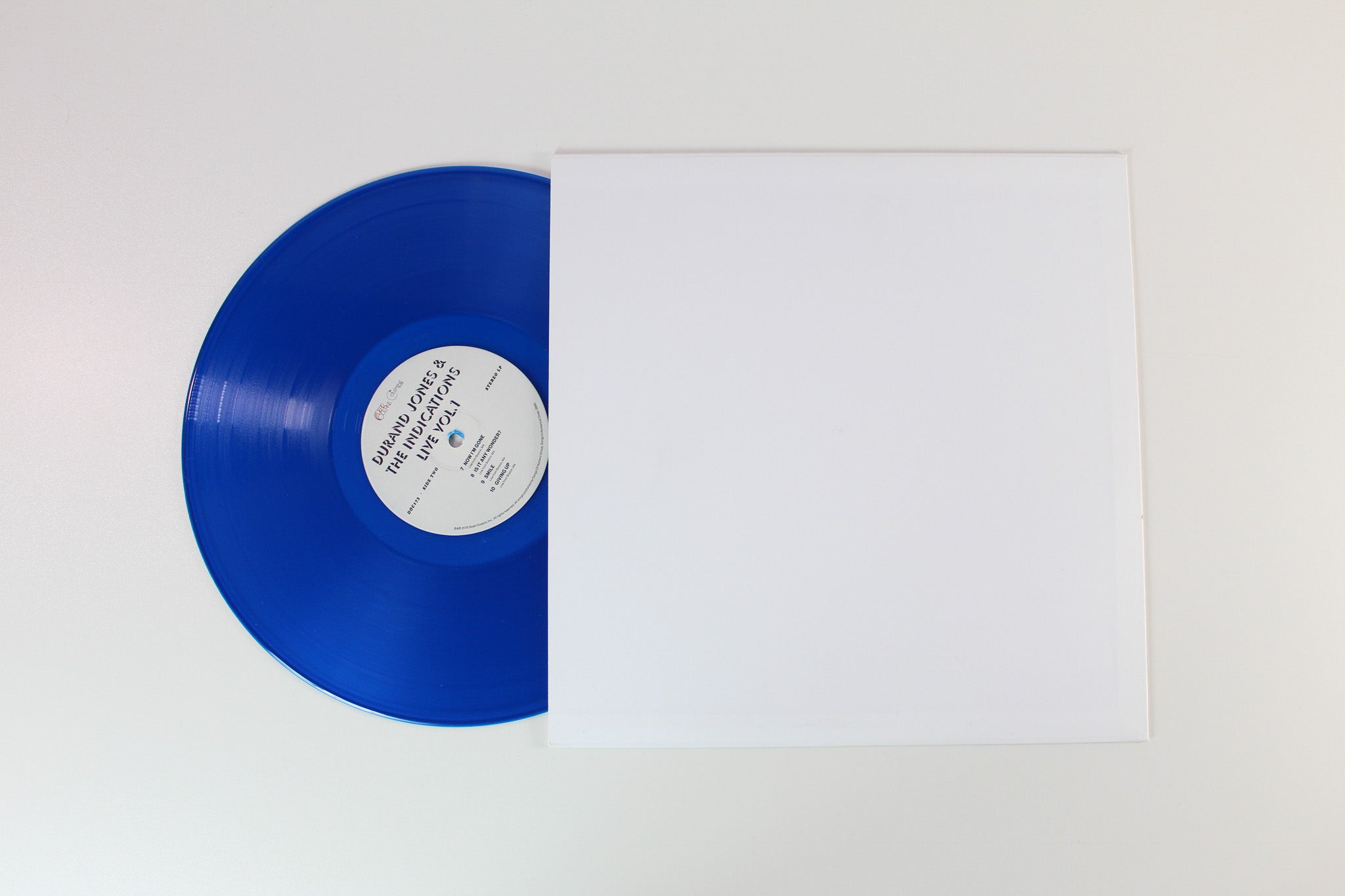 Durand Jones & The Indications - Live Vol. 1 on Dead Oceans / Colemine - Blue Vinyl