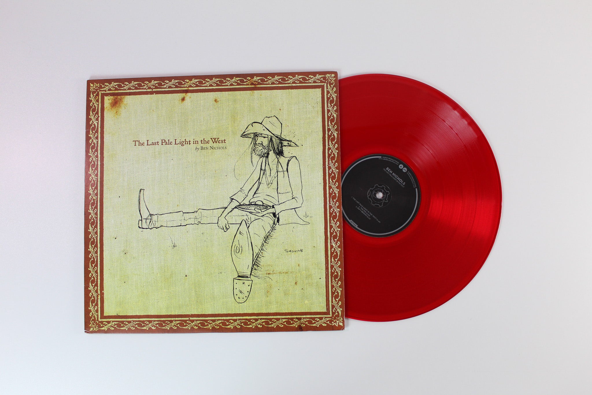 Ben Nichols - The Last Pale Light In The West on Sabot Productions / Liberty & Lament - Red Vinyl