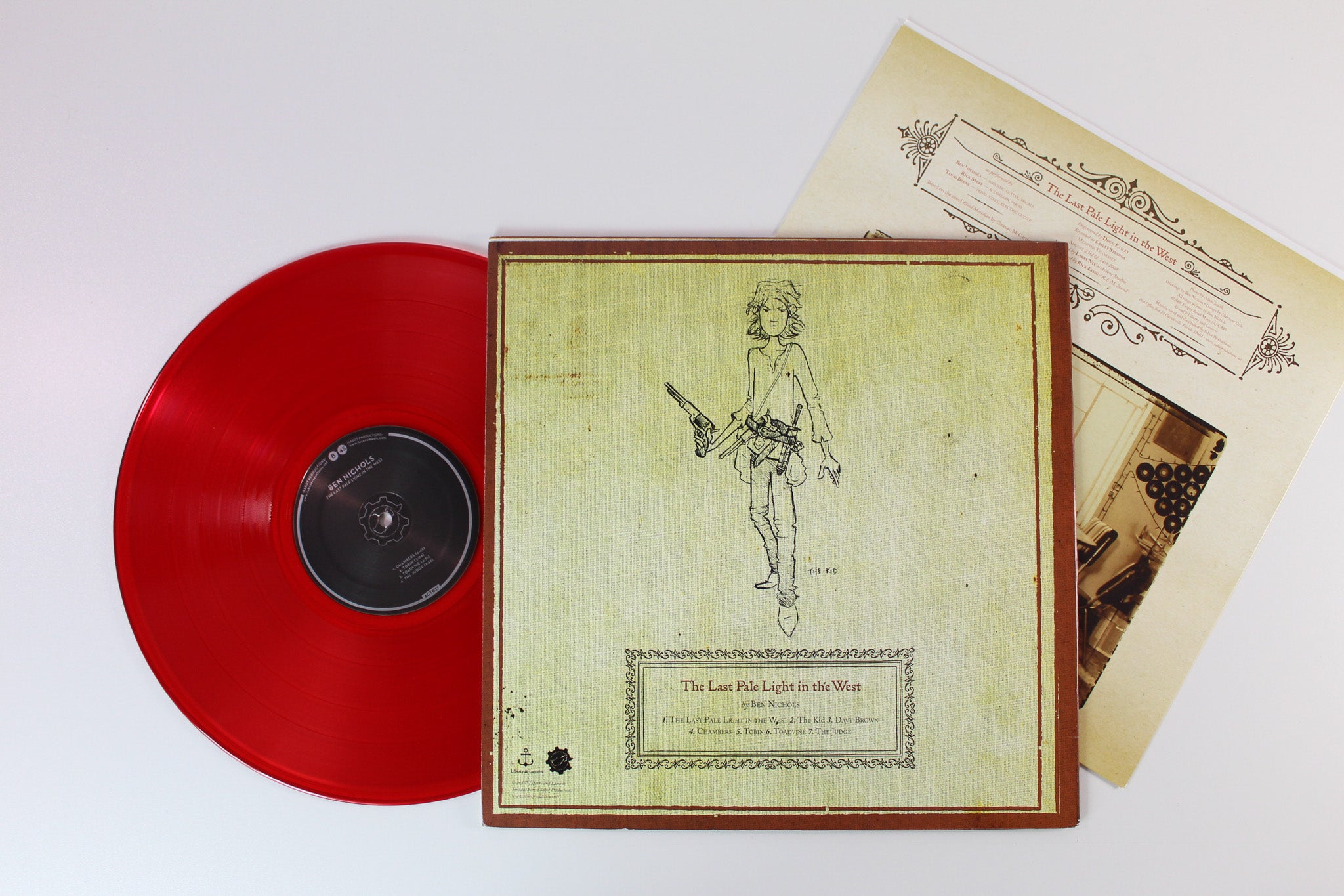 Ben Nichols - The Last Pale Light In The West on Sabot Productions / Liberty & Lament - Red Vinyl