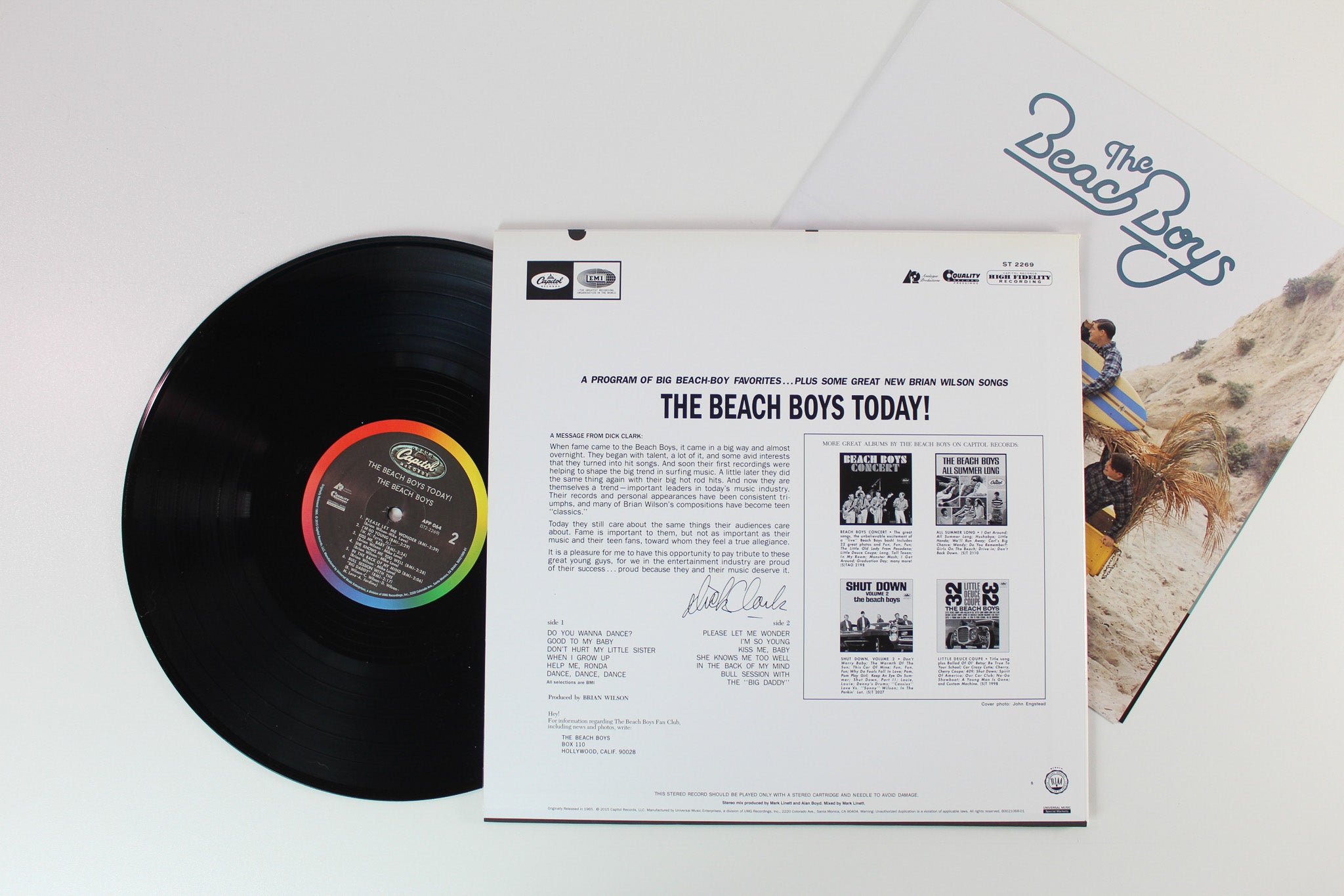 The Beach Boys - The Beach Boys Today! on Analogue Productions - Stereo