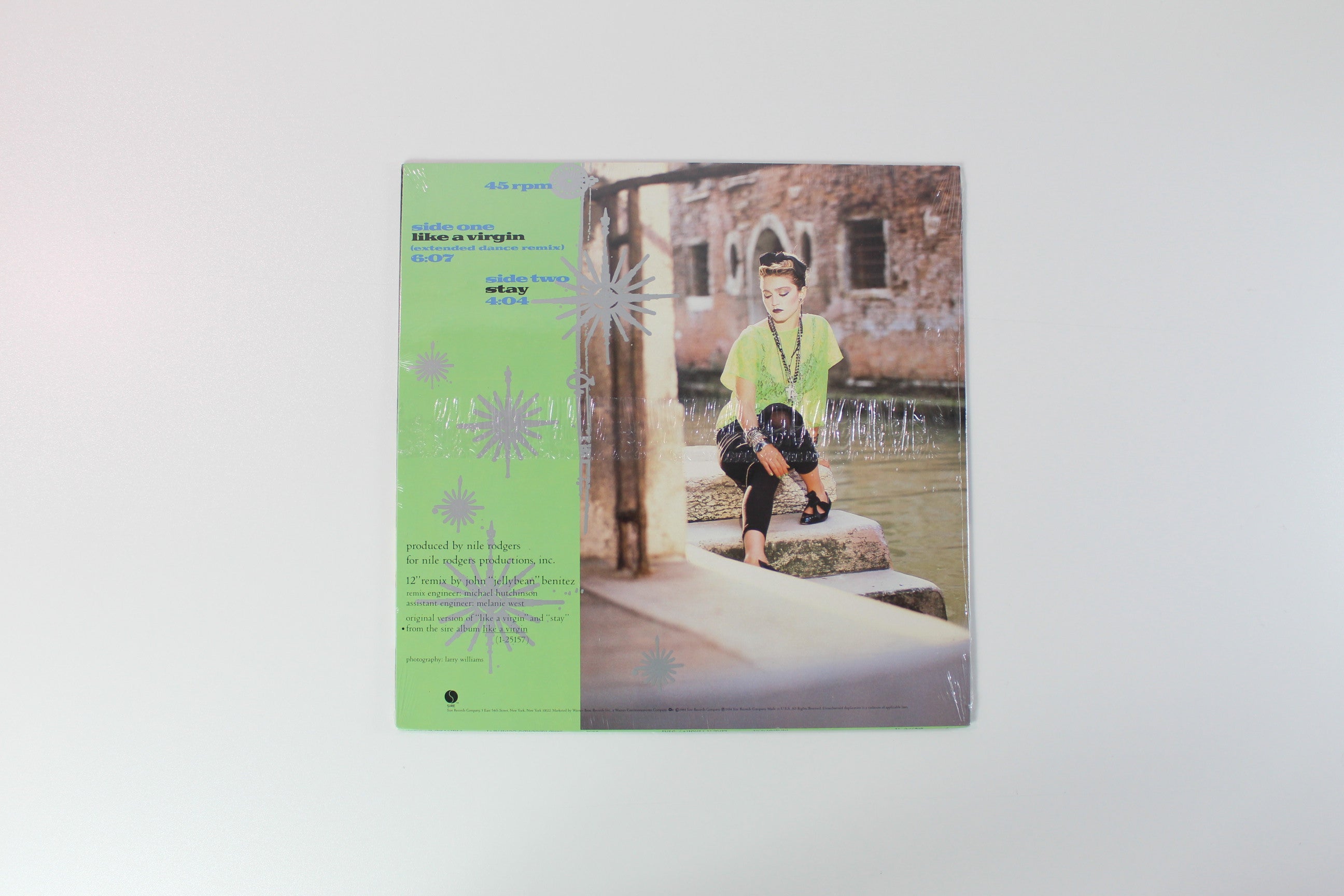 Madonna - Like A Virgin 12-inch on Sire Sealed