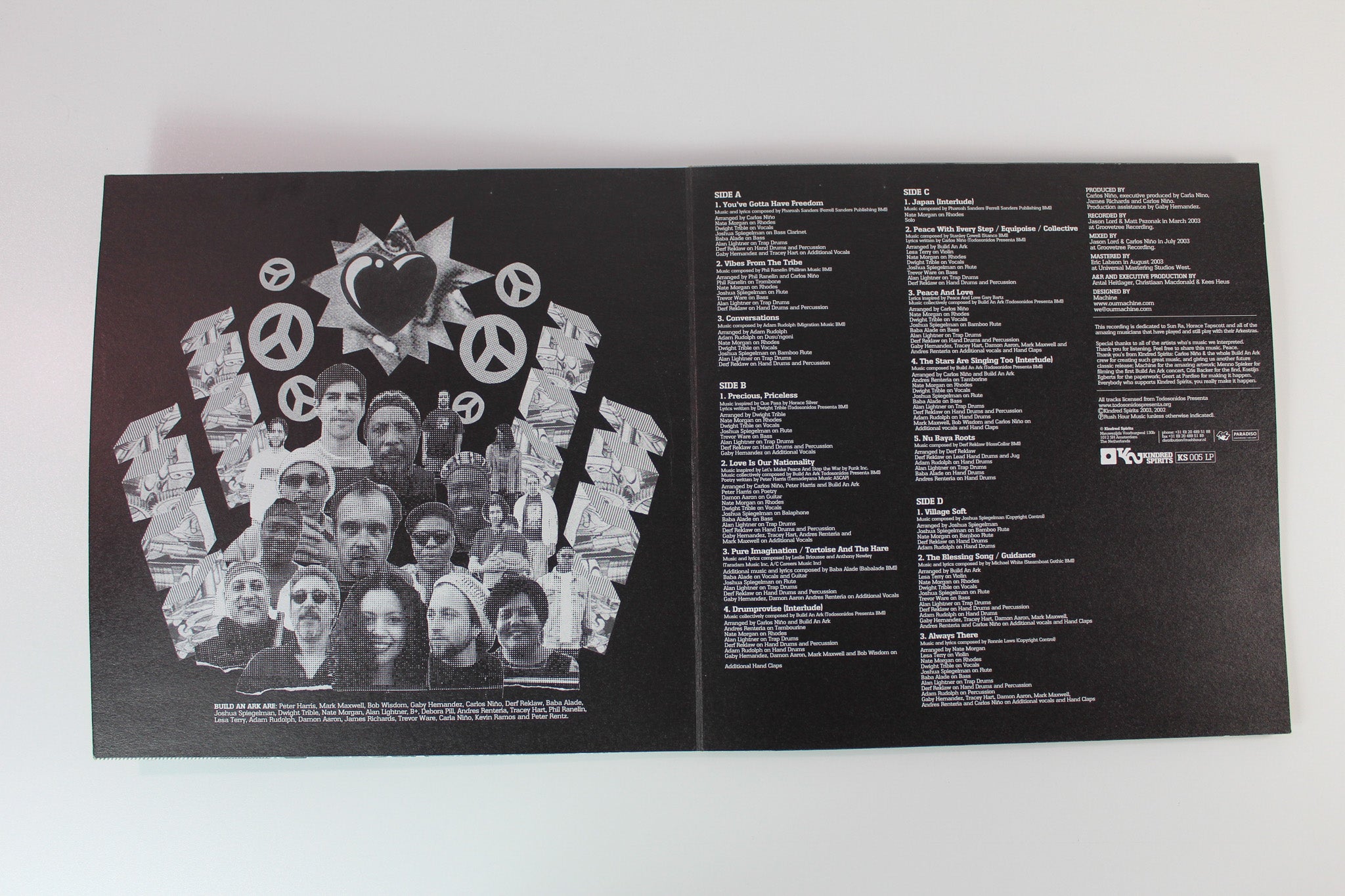 Build An Ark - Peace With Every Step on Kindred Spirits